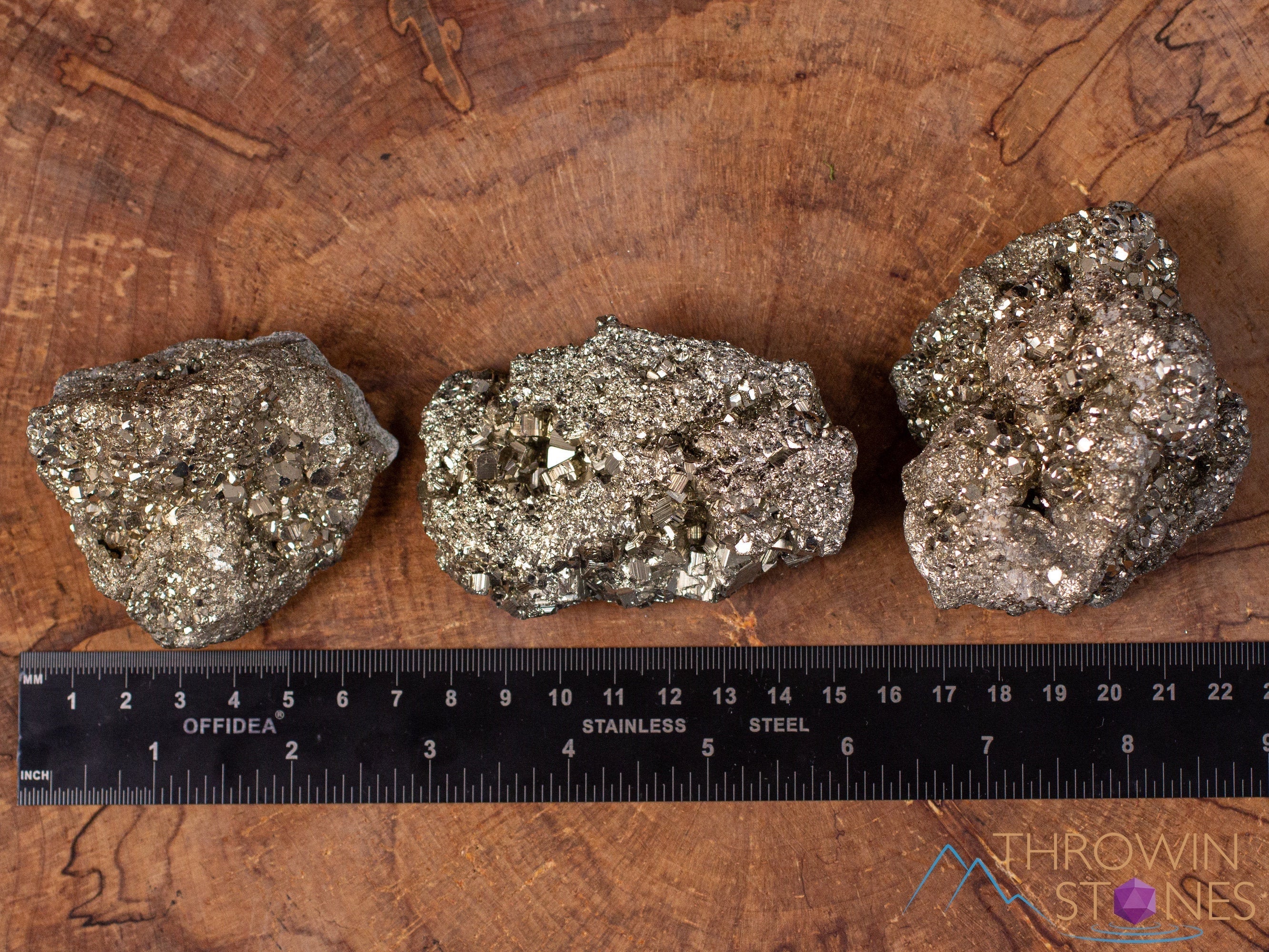 PYRITE Raw Crystal Cluster - Large Natural Crystals, Fools Gold Specimen | Metaphysical Healing Stone, Home & Office Decor | Perfect for Meditation, Reiki, and Mineral Collection (E1846)