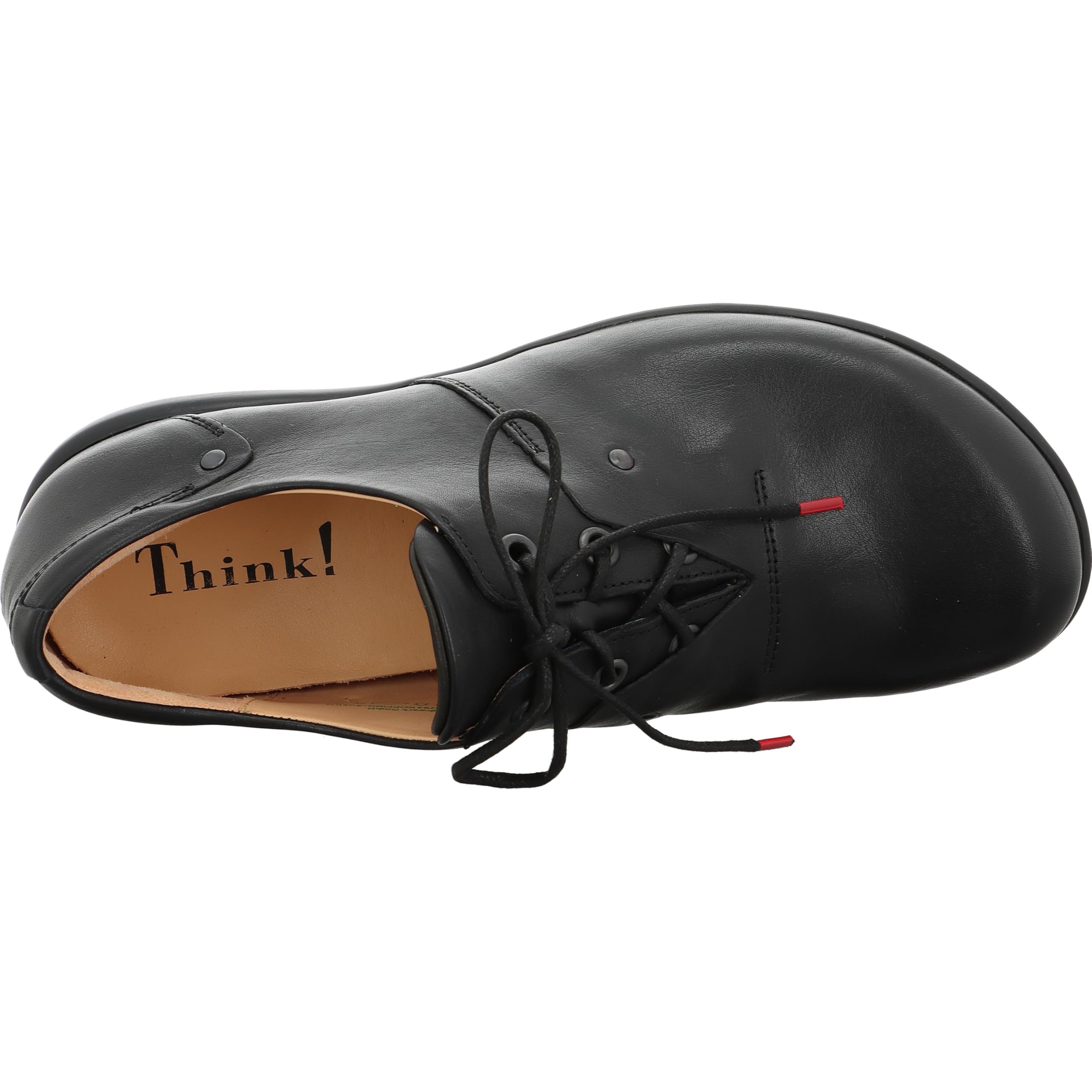 Think! Men's Derby Lace-up Dress Shoes - Classic Oxford Style Formal Shoes for Business & Wedding - Comfortable Leather Shoes for Office, Interview & Special Occasions