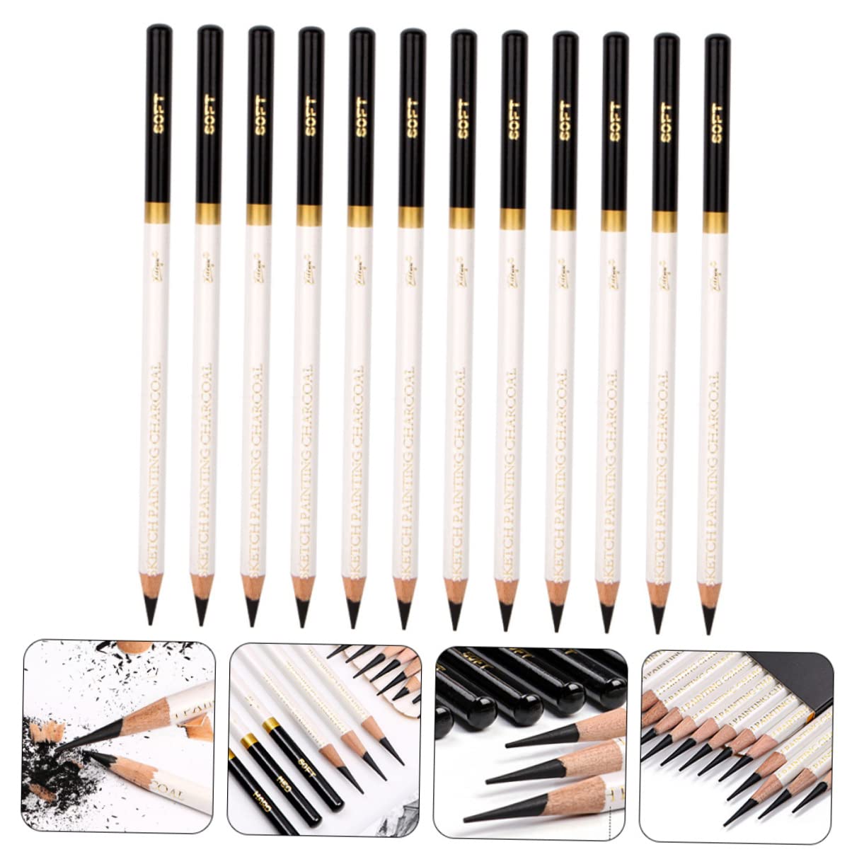 DIYEAH 36 Pcs Professional Sketch Pencils Set - Graphite Drawing Pencils for Artists, Students & Adults - Perfect for Sketching, Shading, Writing & Coloring | Ideal for Art Classes, Home Drawing & Office Use