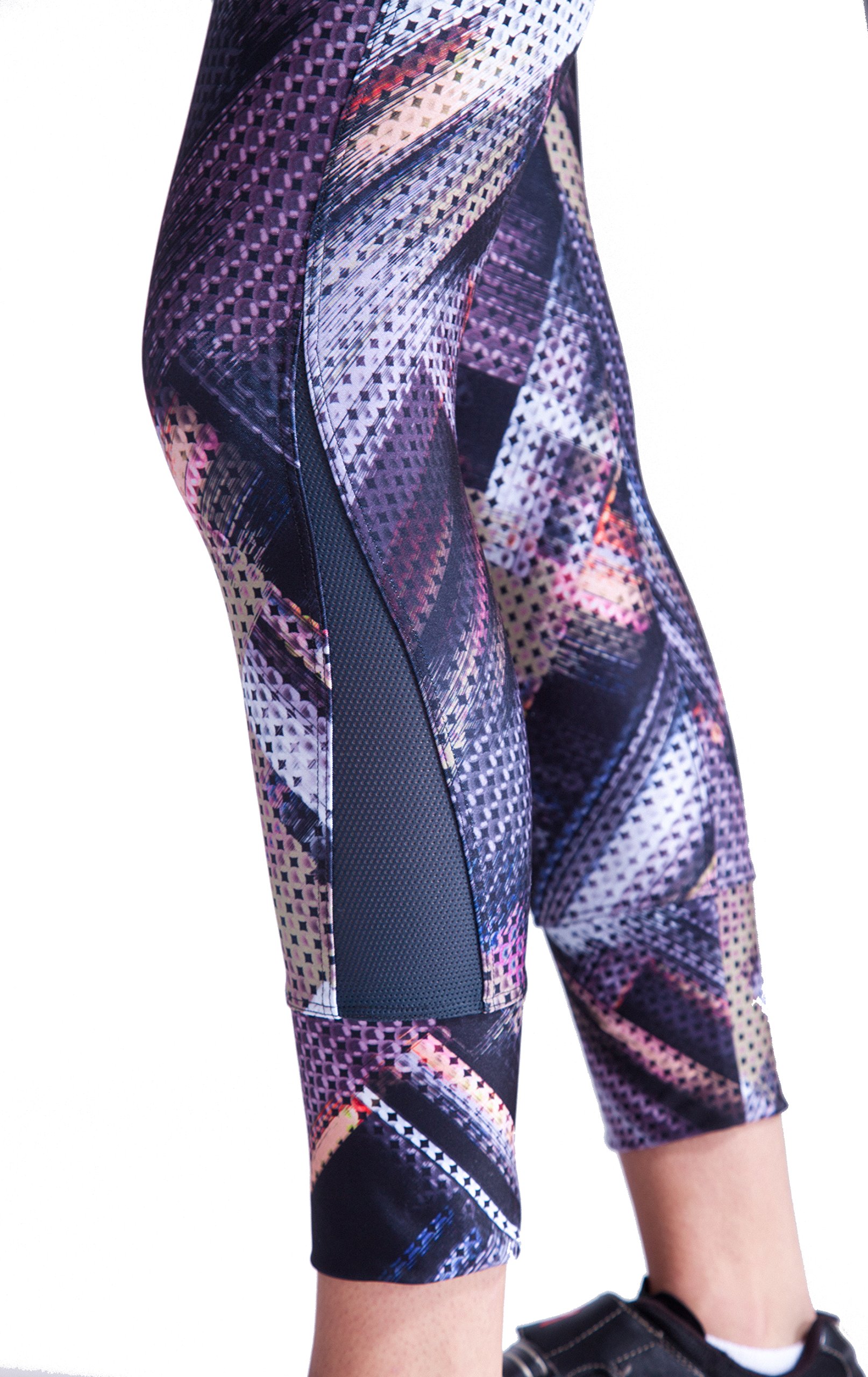 Women's Padded Cycling Capri Pants - Breathable & Comfortable for Biking, Commuting & Outdoor Sports