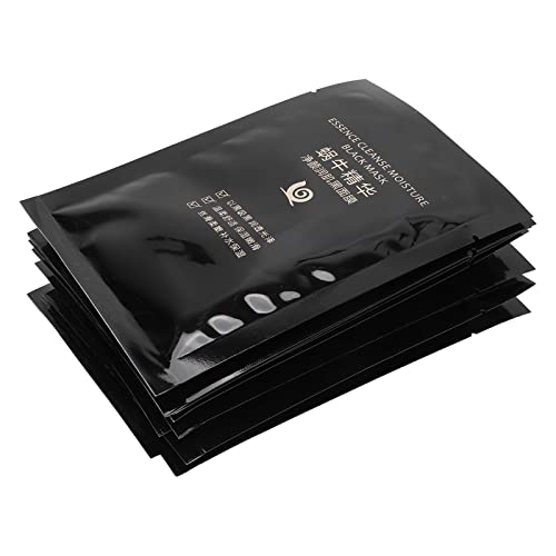 10pcs Snail Mucin Facial Mask Sheets - Blackhead Removal, Deep Hydration & Skin Repair - Nourishing & Moisturizing Sheet Mask for Women & Men - Perfect for Daily Skincare, Acne Treatment & Anti-Aging Routine