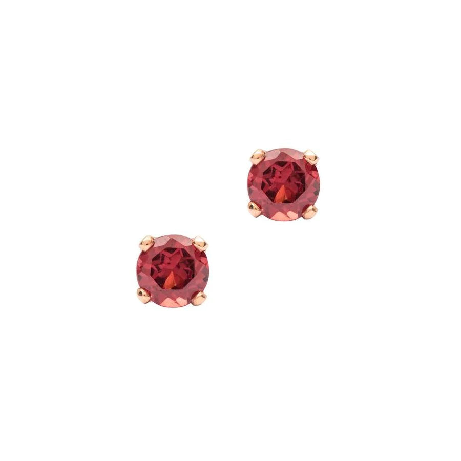 2.3mm Genuine Birthstone 14K Gold Stud Earrings for Women - Perfect Gift for Birthday, Anniversary & Everyday Wear
