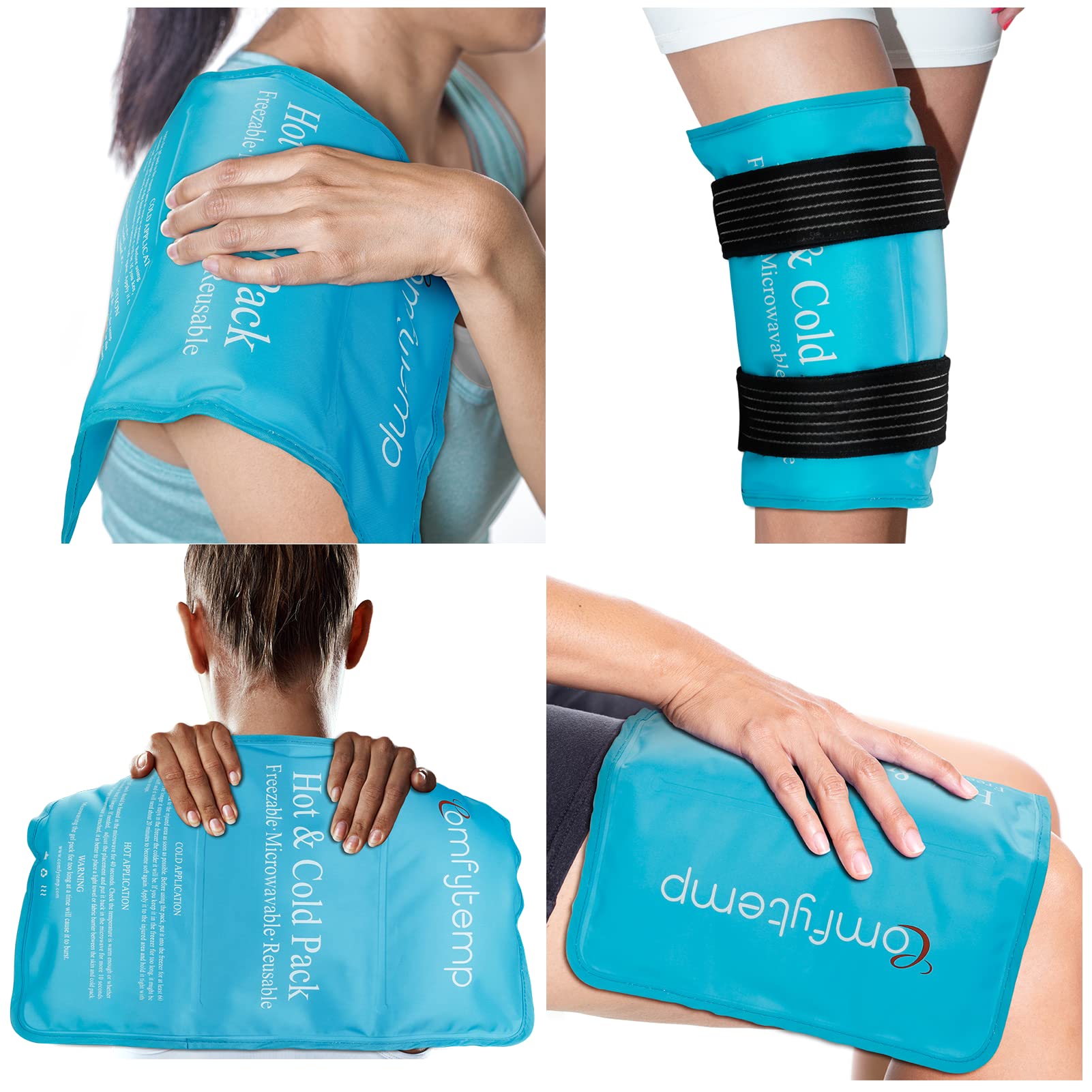 Comfytemp Large Ice Pack for Back Pain Relief - 13.5