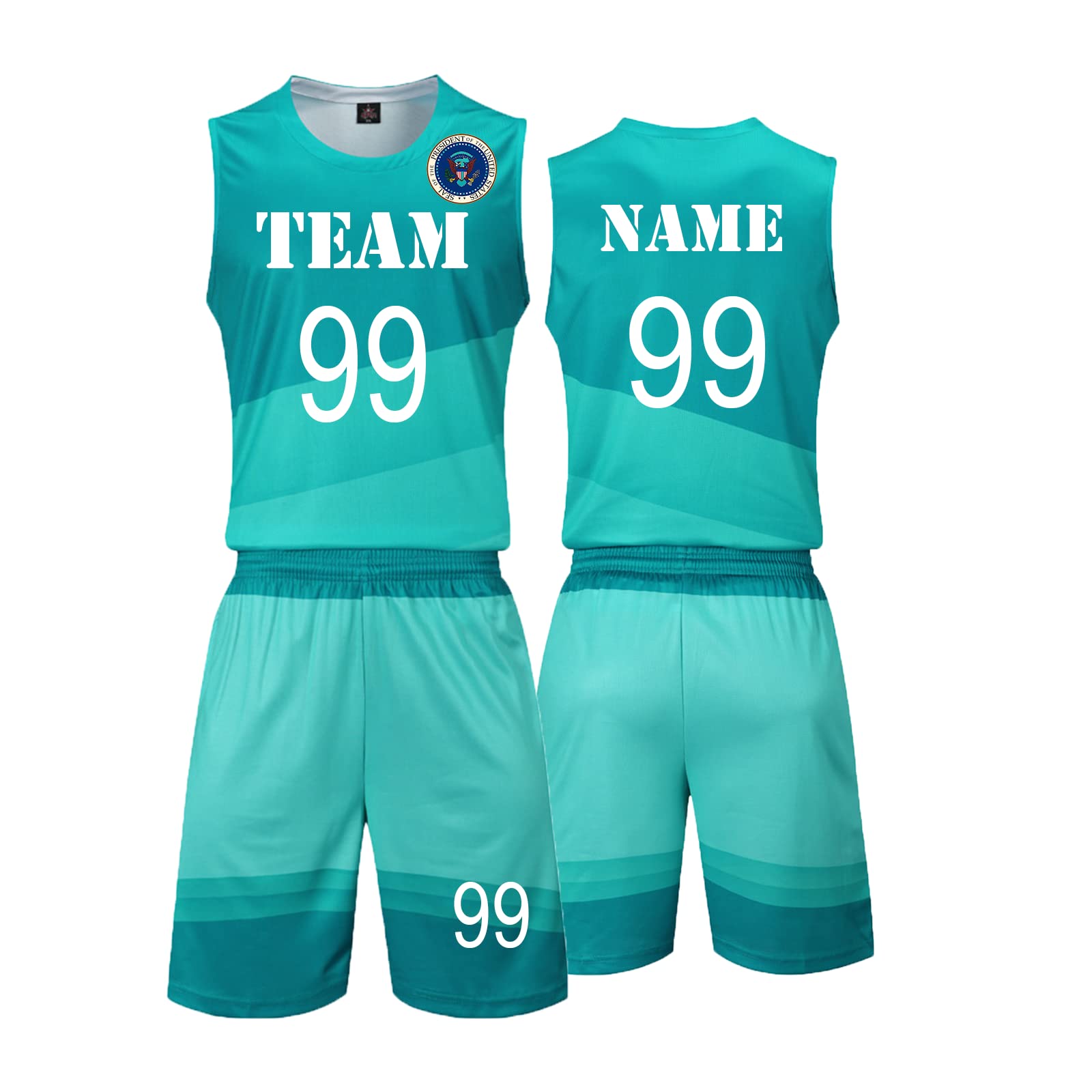 Custom Basketball Jersey - Personalized Team Uniform with Name & Logo - Perfect for Games, Tournaments & Fan Gear