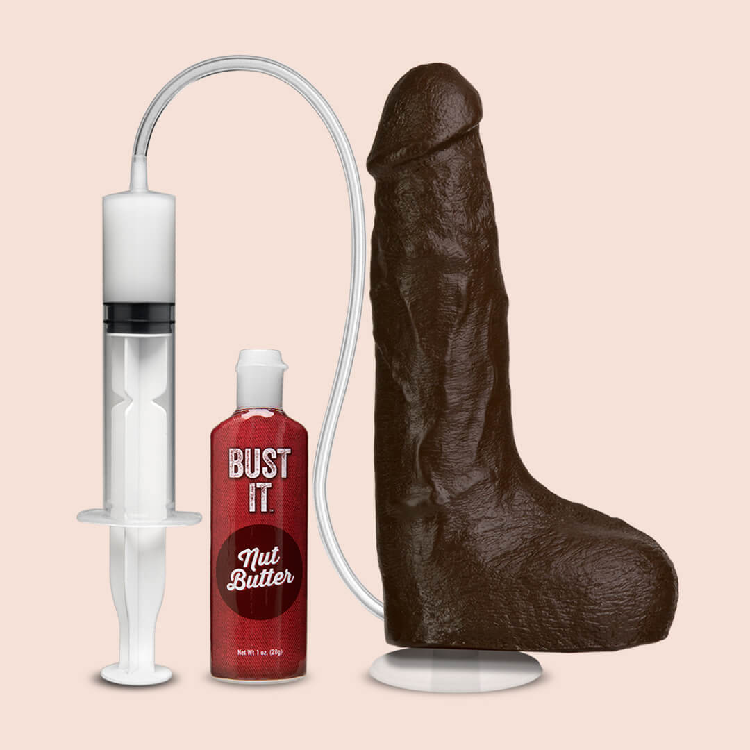 Realistic Squirting Dildo with Removable Vac-U-Lock Suction Cup - Perfect for Solo Play, Couples Fun & BDSM Scenes