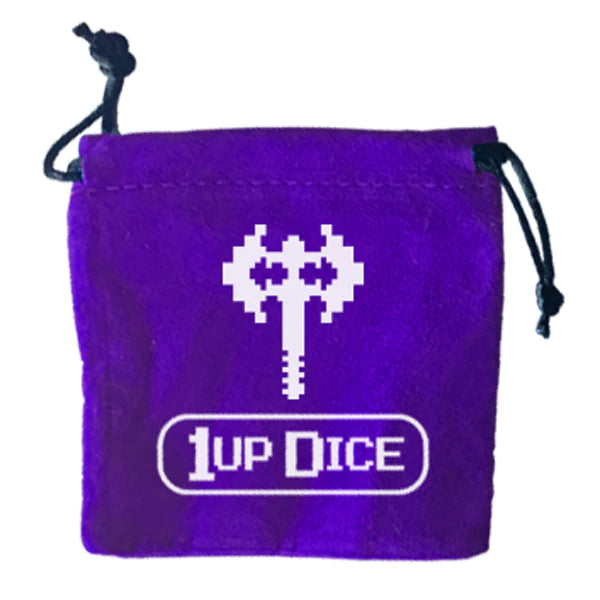1UP Dice Polyhedral Set: Zombie Chopper +5 - 7-Piece RPG Dice for Dungeons & Dragons, Pathfinder, and Tabletop Gaming - Perfect for Fantasy Role-Playing Adventures
