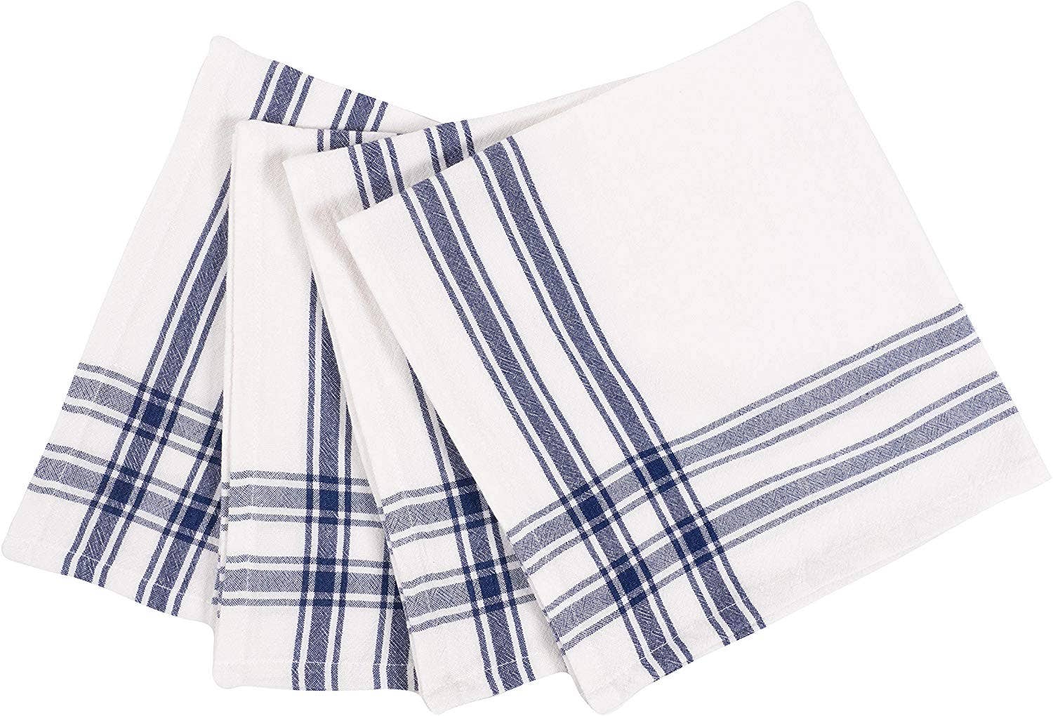 Premium Marseille Dinner Napkins Set - 100% Cotton, 16x16 Inch, 12-Pack - Elegant & Absorbent for Formal Dining, Parties & Special Occasions
