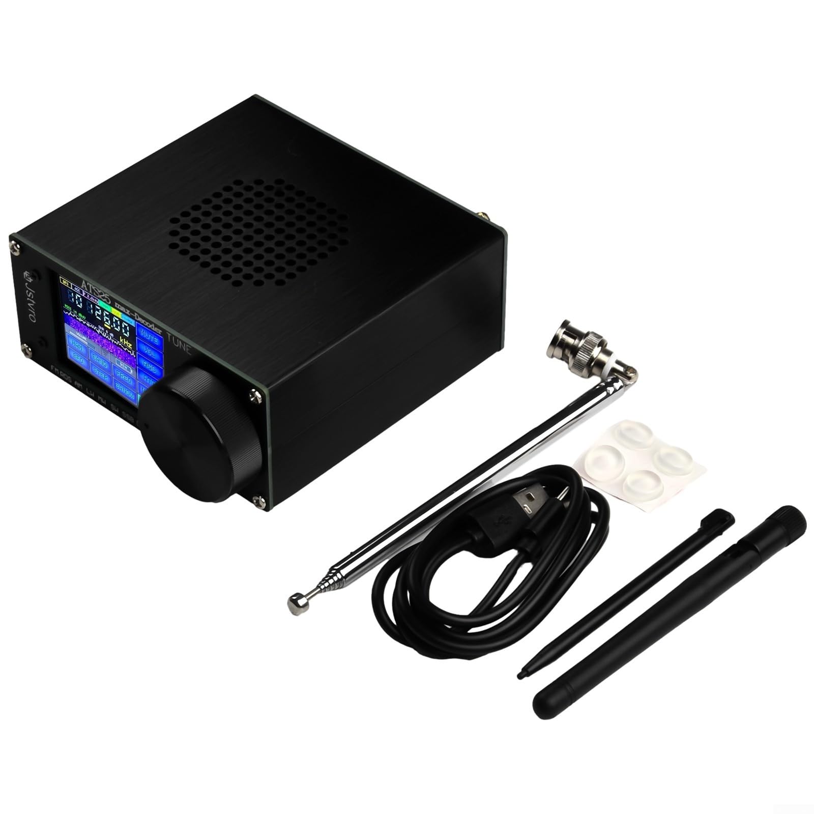 GLOBALHUT ATS-25 Max SSB Radio Receiver with 3000mAh Built-in Lithium Battery, 2.4