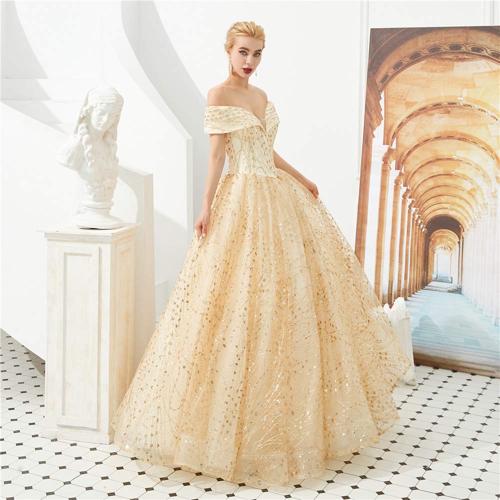 Elegant Off Shoulder Ball Gown Lace Applique Quinceanera Dress for Women - Long Tulle Prom Dress for Homecoming, Wedding, and Special Occasions