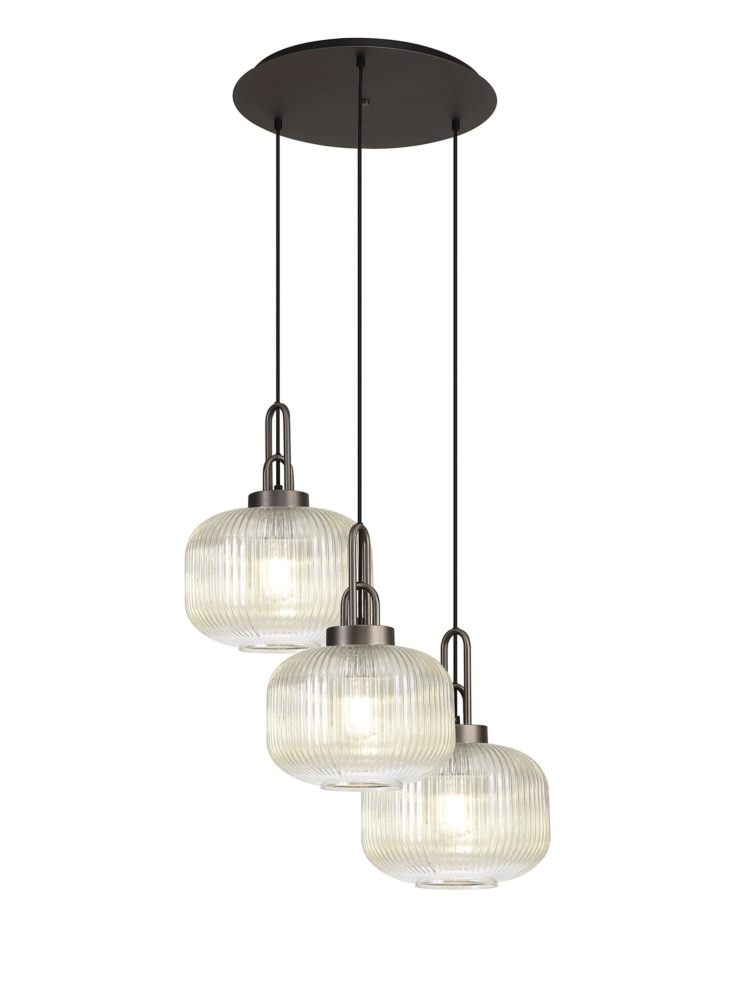 Antique Silver/Matt Black Champagne