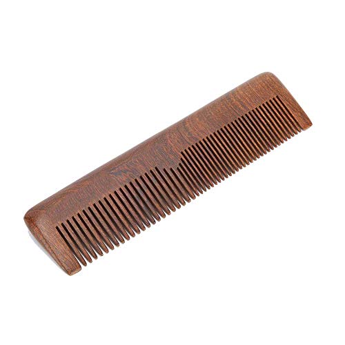 BTIHCEUOT Anti-Static Portable Beard Comb - Professional Grooming Tool for Men, Travel & Salon Use - 6.3 x 1.7 Inch - Perfect for Home, Office & On-the-Go Styling