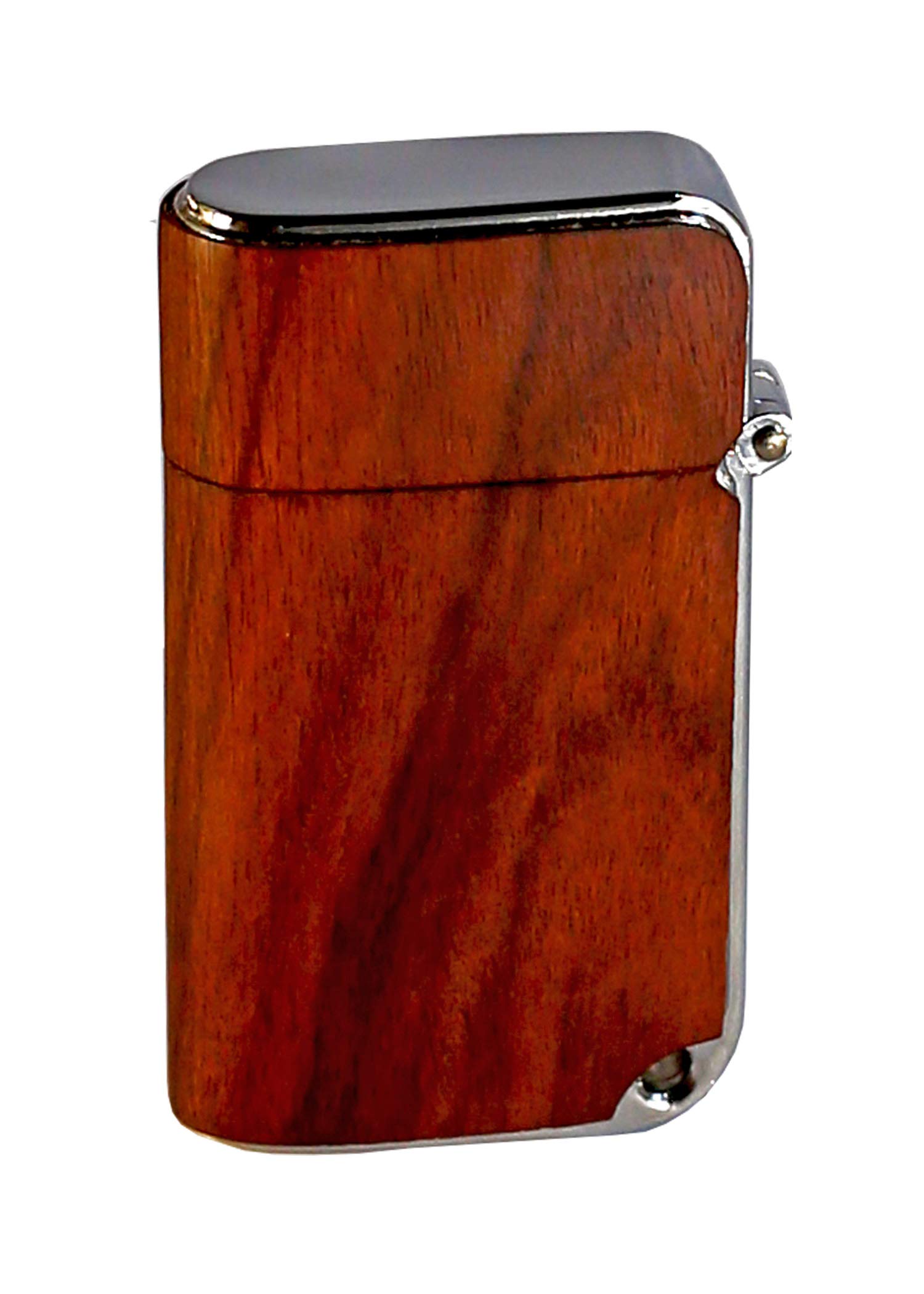 Premium Brizard & Co Nano Series II Torch Flame Cigar Lighter - Rosewood Finish | Windproof Butane Lighter for Cigars, Cigarettes & Outdoor Use | Perfect for Travel, Camping & Gifts