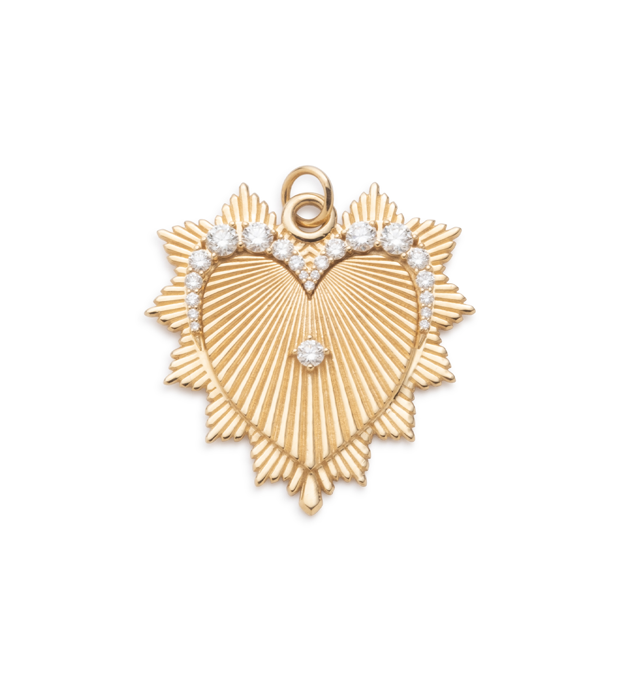 Graduated Diamond Heart Love Token - Elegant Jewelry Gift for Her, Anniversary, Valentine's Day & Special Occasions