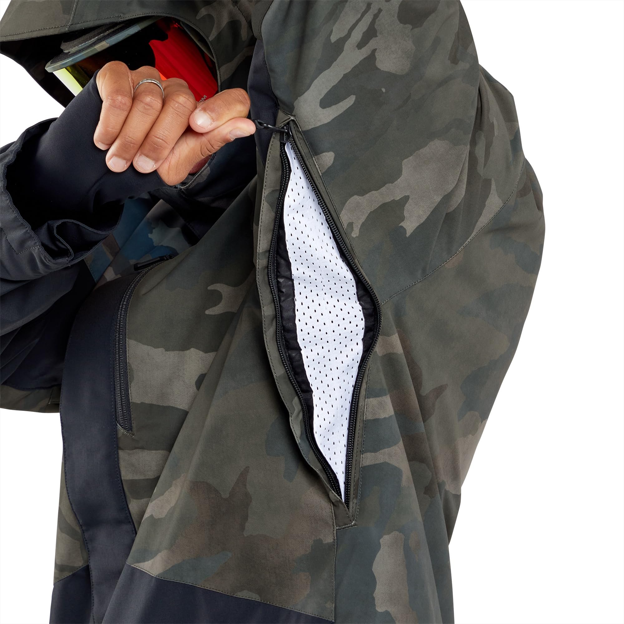 Volcom Men's V.co LP Snowboard Jacket - Waterproof Ski Jacket for Winter Sports & Outdoor Activities - Ideal for Snowboarding, Skiing, and Cold Weather Adventures