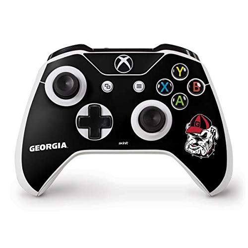 Official University of Georgia Bulldogs Gaming Skin for Xbox One S Controller - Custom Decal Wrap with Mascot Design | Perfect for Gamers, Collectors & UGA Fans - Durable Protection for Your Controller