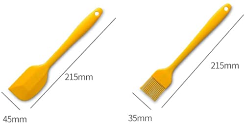 10-Piece Silicone Cooking Utensil Set - Non-Stick Heat Resistant Kitchen Tools for Baking, Frying & Cooking - Includes Spatula, Spoon, Turner & More