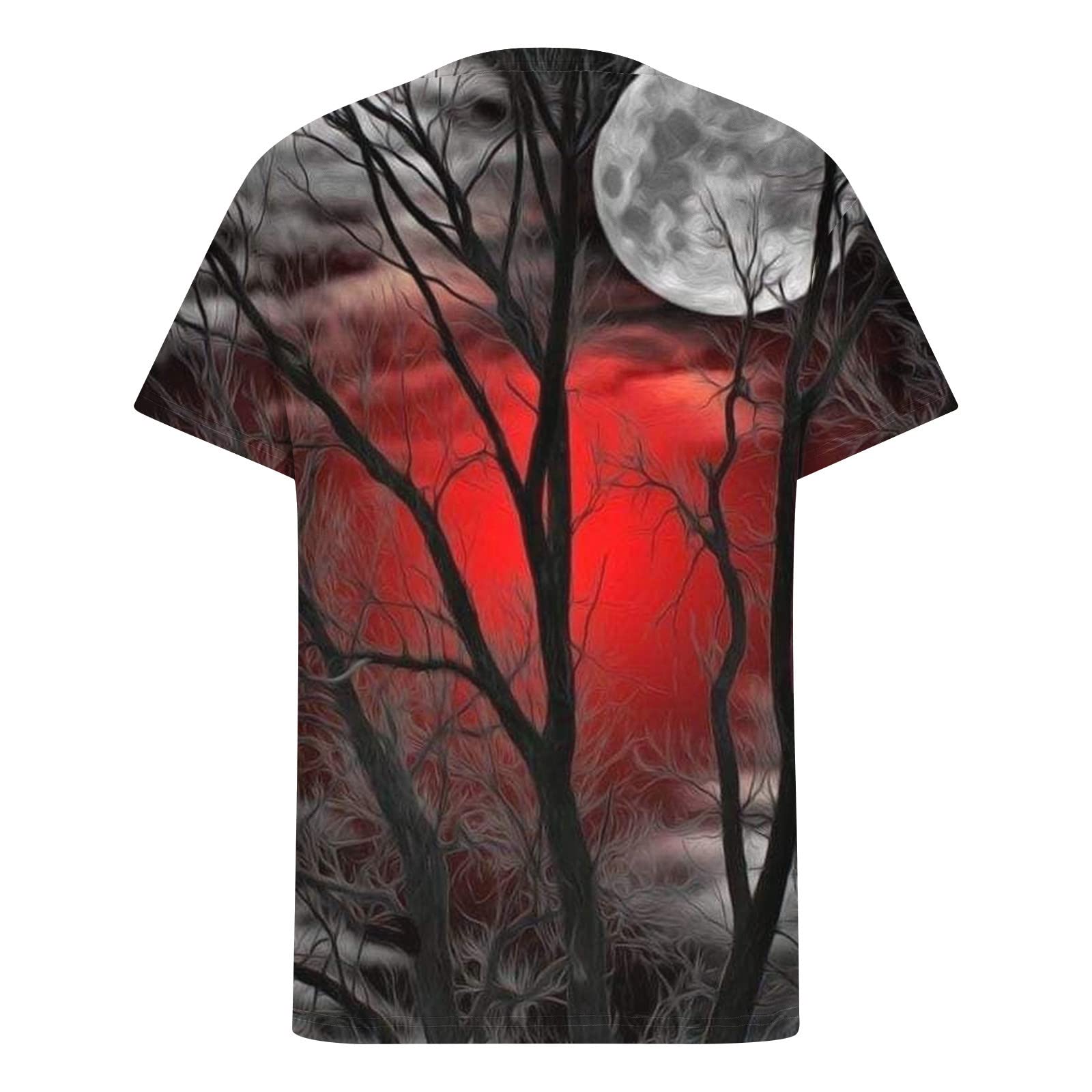 VALSEEL Men's Funny Print T-Shirt - Retro Graphic Crew Neck Short Sleeve Fitted Workout Active Tee - Perfect for Gym, Casual Wear & Funny Gifts