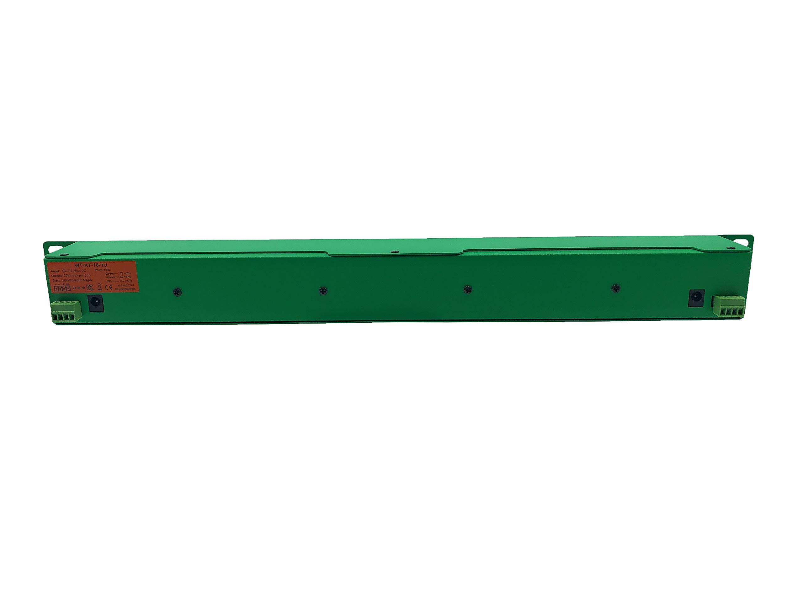 16 Port Gigabit PoE Injector 802.3at with Dual 56V 120W Power Supplies - Power Over Ethernet Switch for IP Cameras, WiFi Access Points, VoIP Phones | Ideal for Office Networks, Security Systems & Smart Home Devices
