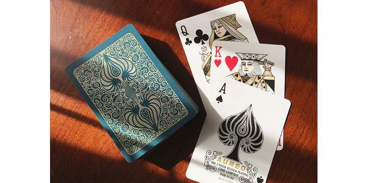Aureo Bicycle Playing Cards - Premium Poker Deck for Magic Tricks, Card Games & Collectors | Perfect for Poker Nights, Cardistry & Gift Giving