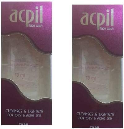 Infabzon Acpil Facial Cleanser - 70ml Gentle Foaming Face Wash for Acne-Prone Skin | Daily Skincare Routine for Clear & Healthy Complexion