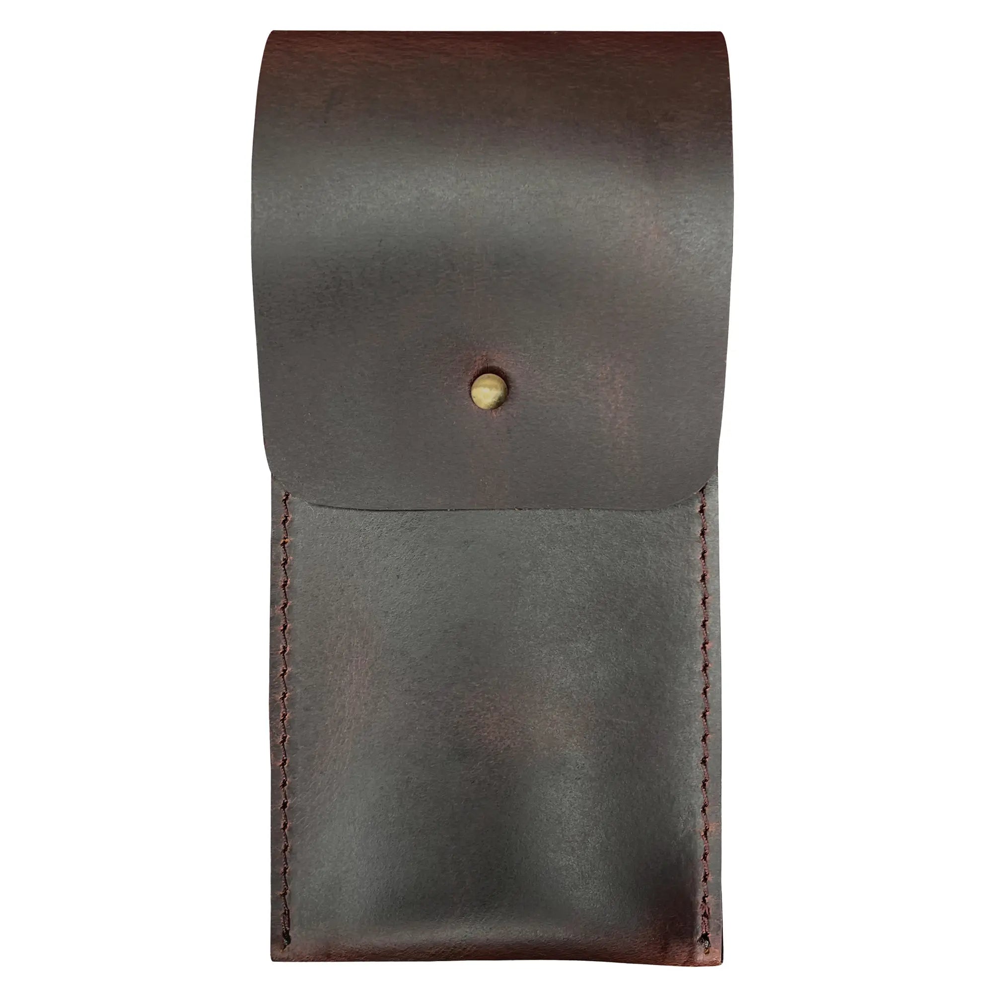 Premium Leather Pen Case - Handmade Protective Sleeve Cover for Fountain Pens (Walnut Brown) - Perfect Gift for Writers & Professionals