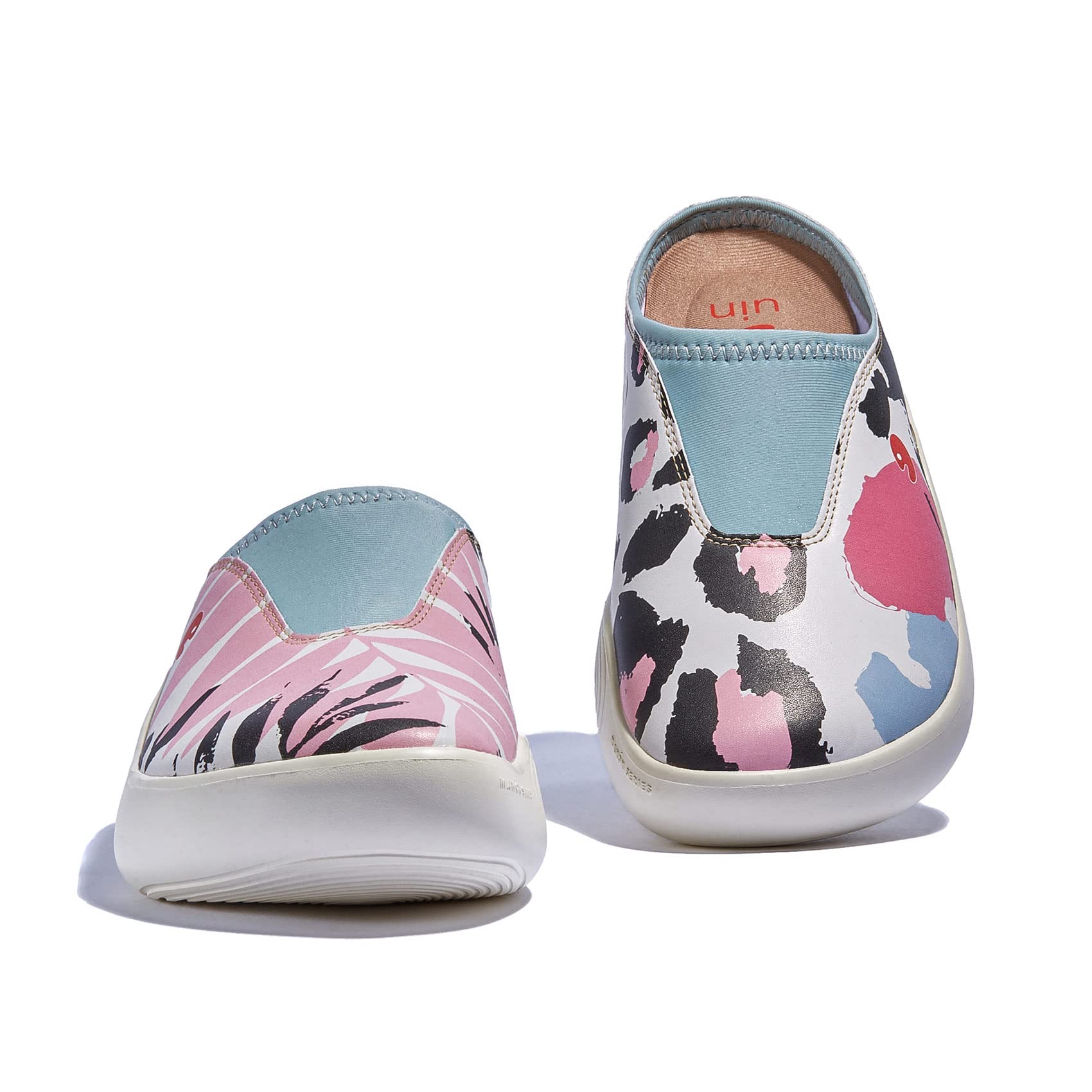 UIN Women's Slip-On Walking Shoes - Lightweight Comfortable Fashion Sneakers for Travel & Casual Wear | Mahon Series | Perfect for Walking, Traveling & Everyday Outfits