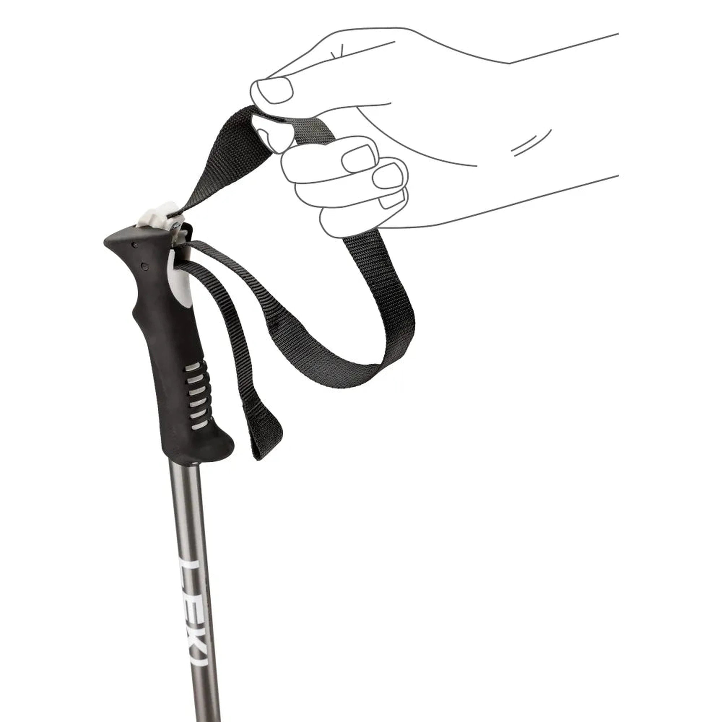 Leki Primacy Trekking Poles 2026 - Lightweight Adjustable Hiking Sticks for Men & Women - Perfect for Hiking, Backpacking & Outdoor Adventures