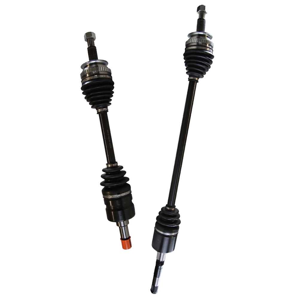 100% New Front CV Axle Shaft Pair for 1996-2000 Dodge Voyager & 1996-2007 Dodge Caravan/Town & Country - Premium Auto Parts & Car Accessories - Perfect for Smooth Drives and Vehicle Maintenance