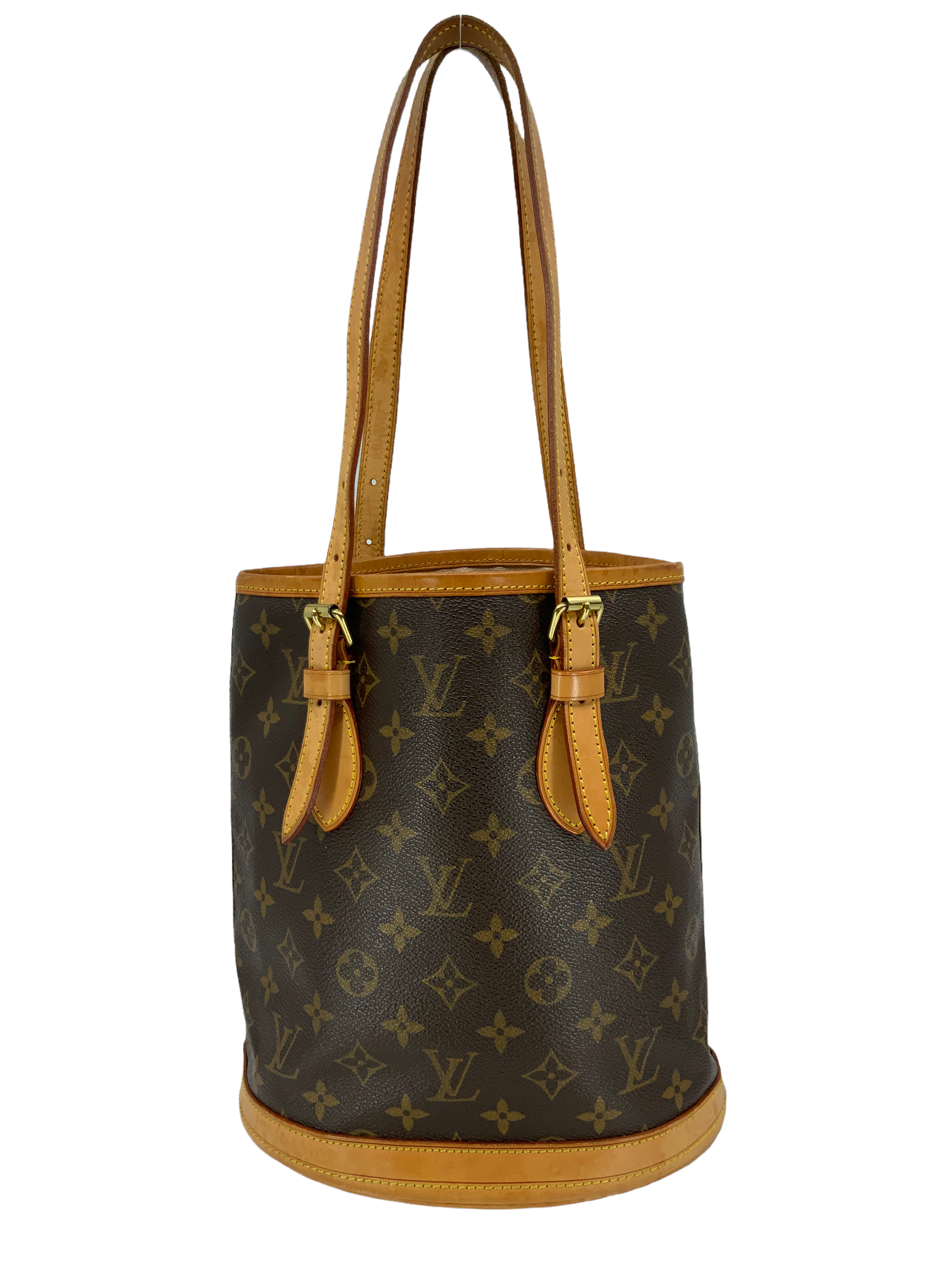 Authentic Louis Vuitton Monogram Petit Bucket Bag - Luxury Designer Handbag for Women | Perfect for Everyday Use, Travel & Fashion Accessories