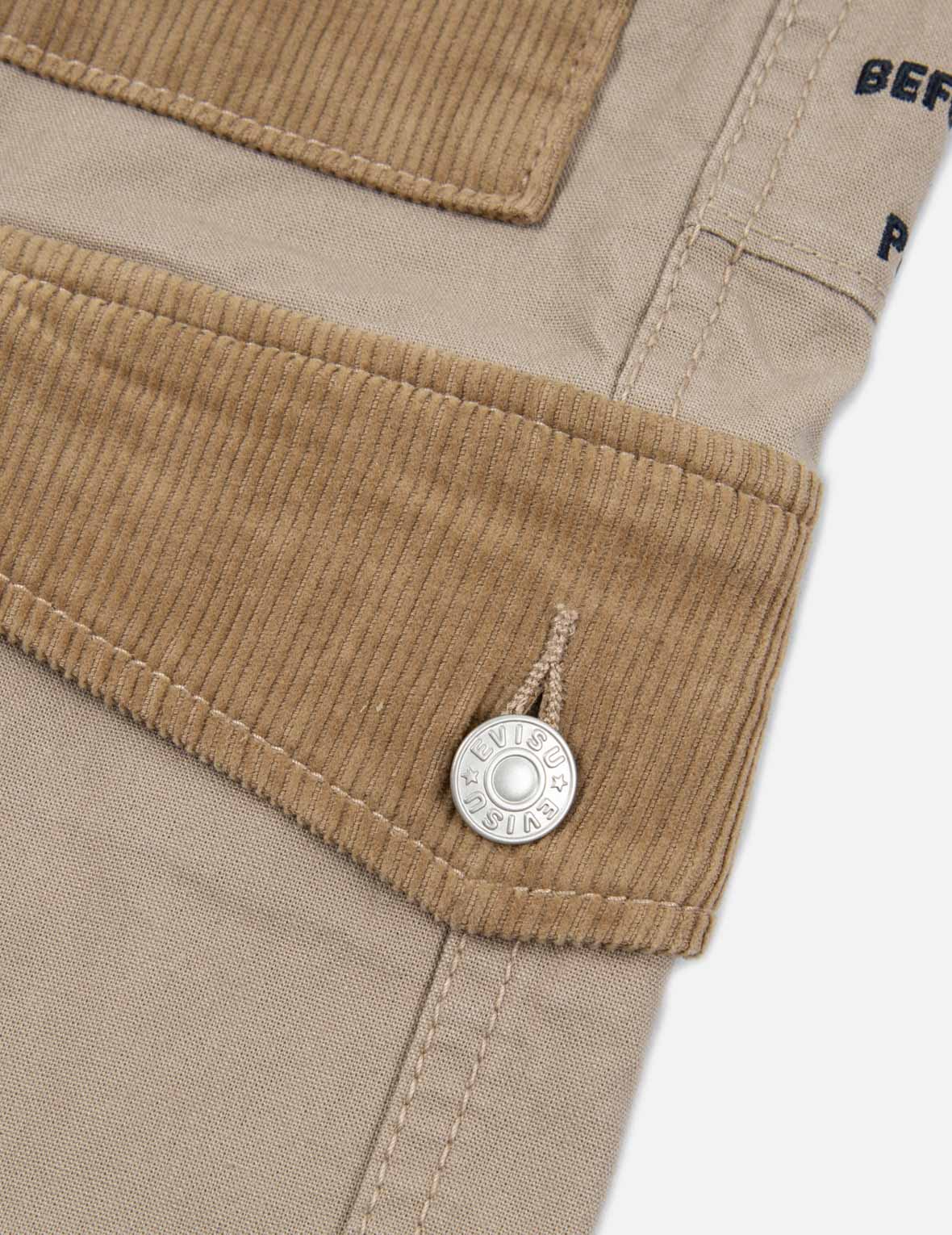 Stylish Seagull & Logo Embroidered Cargo Pants for Men - Durable Outdoor Workwear & Street Fashion