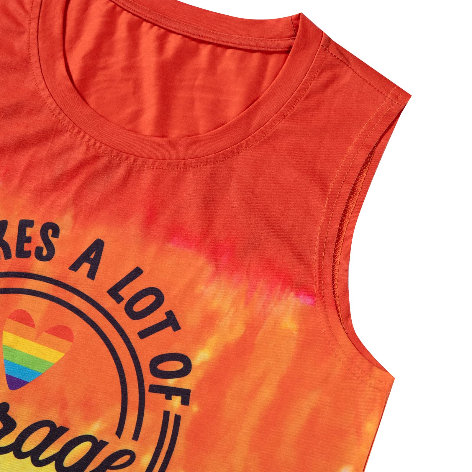 Rainbow Pride Tank Tops for Women - LGBT Equality Shirts & Gay Pride Outfits - Be Who You Are | Perfect for Pride Parades, LGBTQ+ Events & Festivals