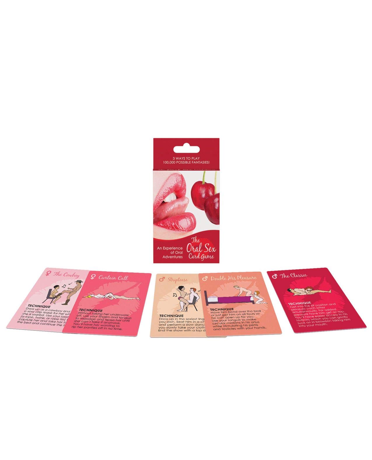 Kheper Games Oral Sex Card Game for Couples - Romantic & Fun Adult Intimacy Game for Date Nights & Spicing Up Relationships