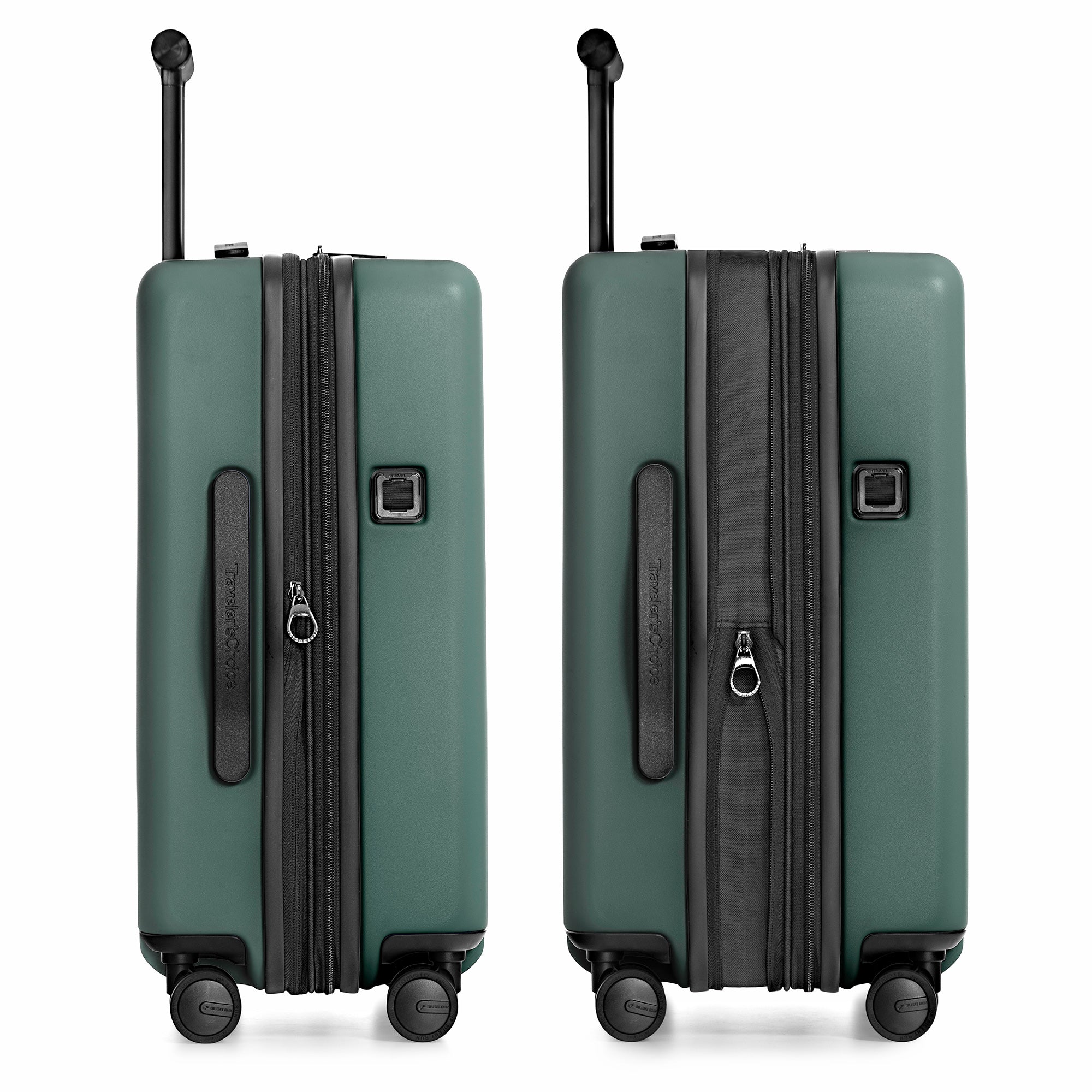 Markham Carry On Luggage - Lightweight Durable Suitcase for Travel, Business Trips & Weekend Getaways | TSA Approved & Spinner Wheels