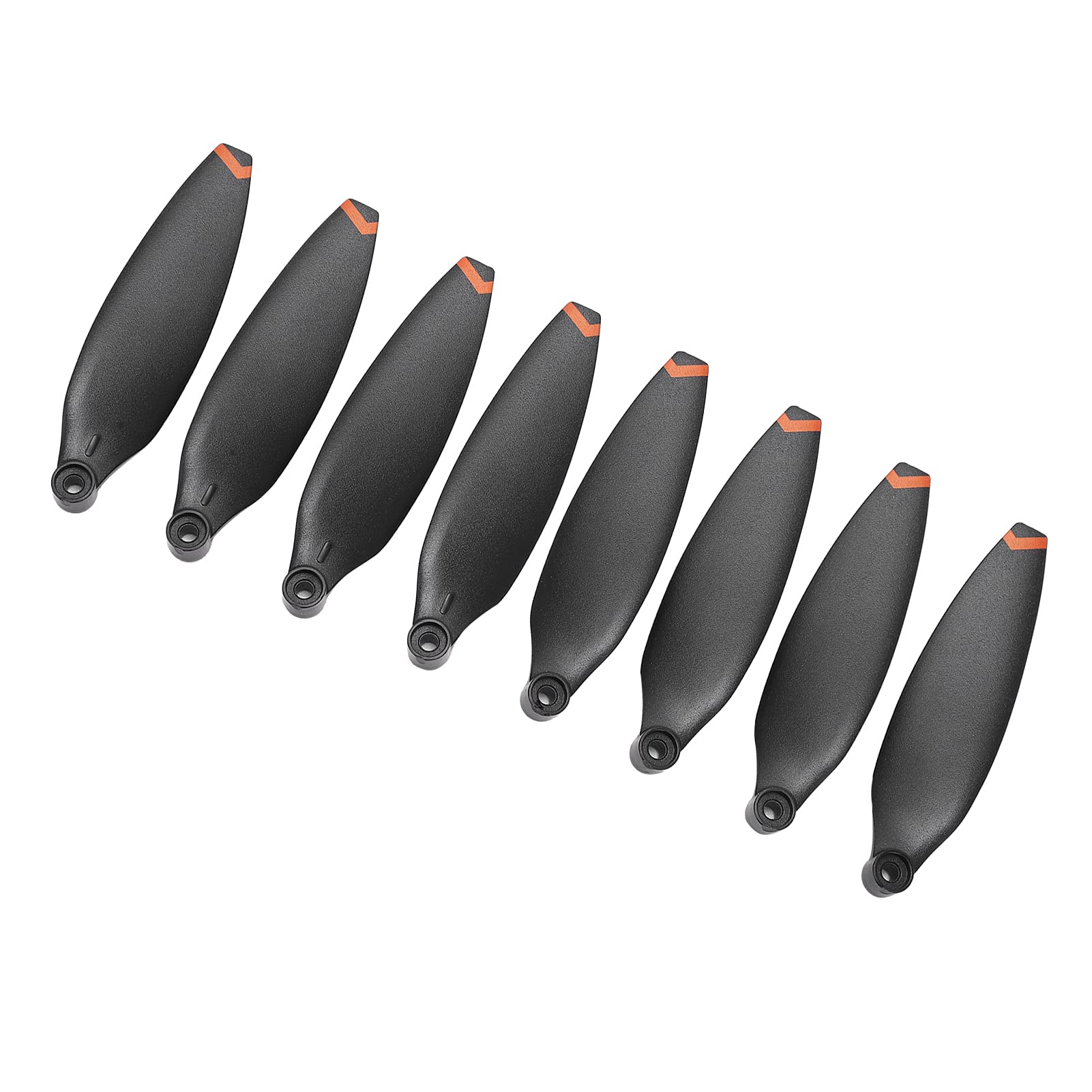 **FIMI X8 Mini Drone Propellers - Low Noise, High Rigidity, Small Size Replacement Blades with Screws & Screwdriver (Orange Edge) - Perfect for Aerial Photography & Indoor Flying**