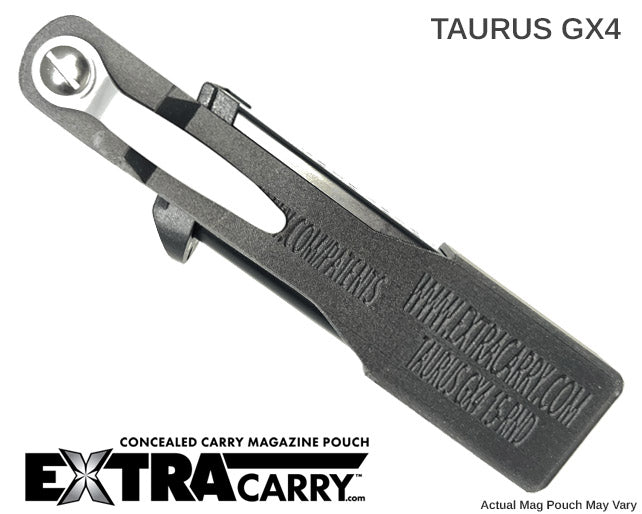 Taurus GX4 Carry 11 Round Magazine Pouch - Compact & Durable Pistol Magazine Holder for Concealed Carry, Range Training & Tactical Use