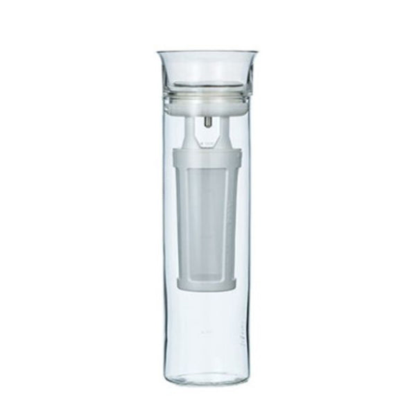 Hario Glass Cold Brew Coffee Pitcher - 32oz Iced Coffee Maker with Lid & Handle, Perfect for Home, Office, or Outdoor Use - BPA-Free, Easy to Clean, Ideal for Iced Tea & Cold Brew Coffee Lovers