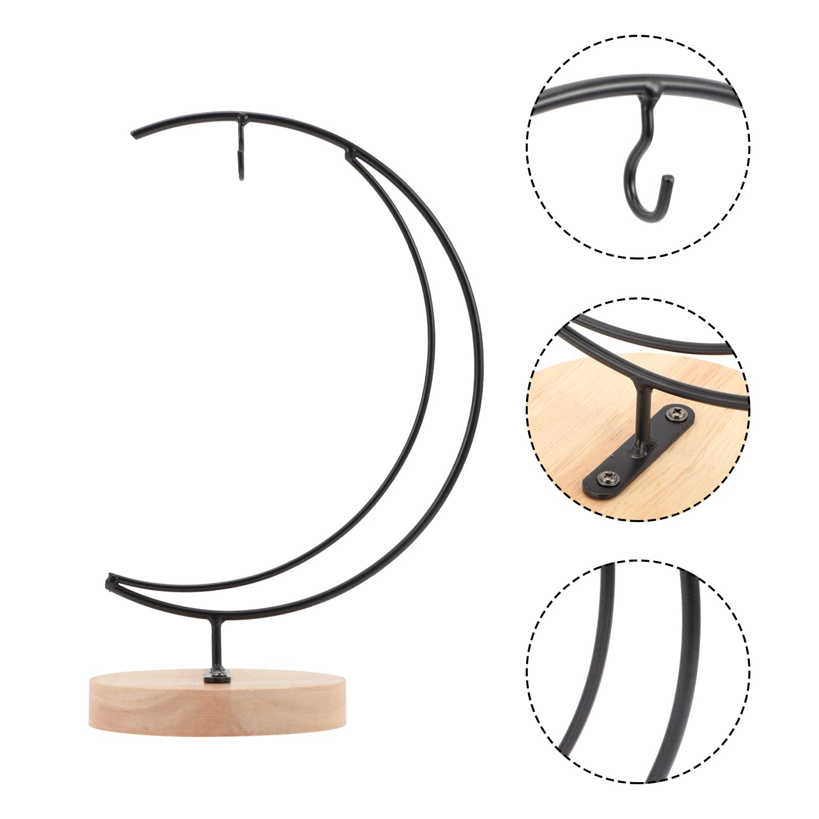Elegant Wrought Iron Glass Vase Display Holder - Micro Landscape Frame for Home & Wedding Decor, Jewelry Rack & Ornament Shelf - Perfect for Wall Decor, Table Centerpieces, and Gift Display