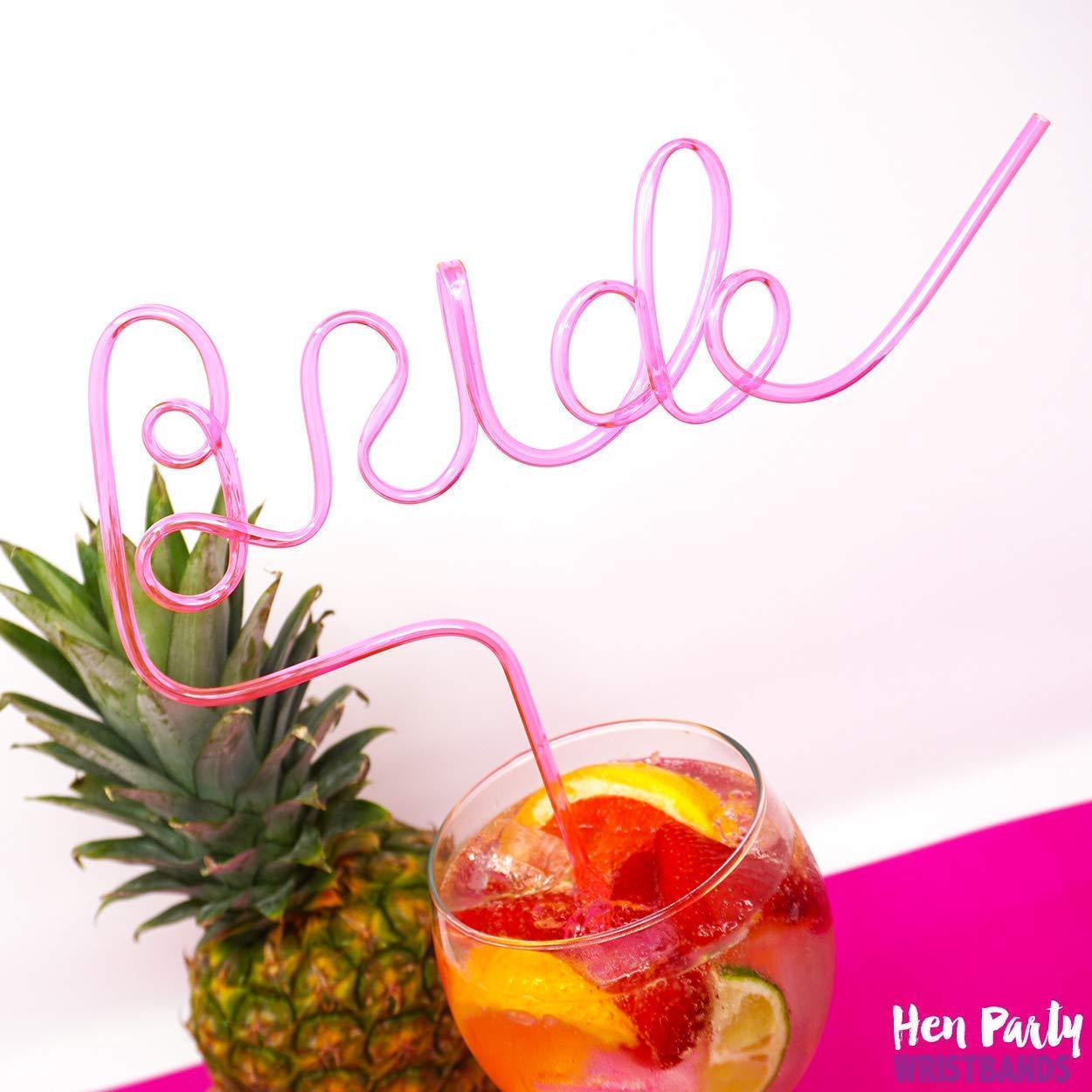 Bachelorette Party Straws - Bride to Be Drinking Straws - Hen Do Party Accessories - Fun Wedding Shower Decorations - Perfect for Bridal Showers, Girls' Night Out & Bachelorette Celebrations