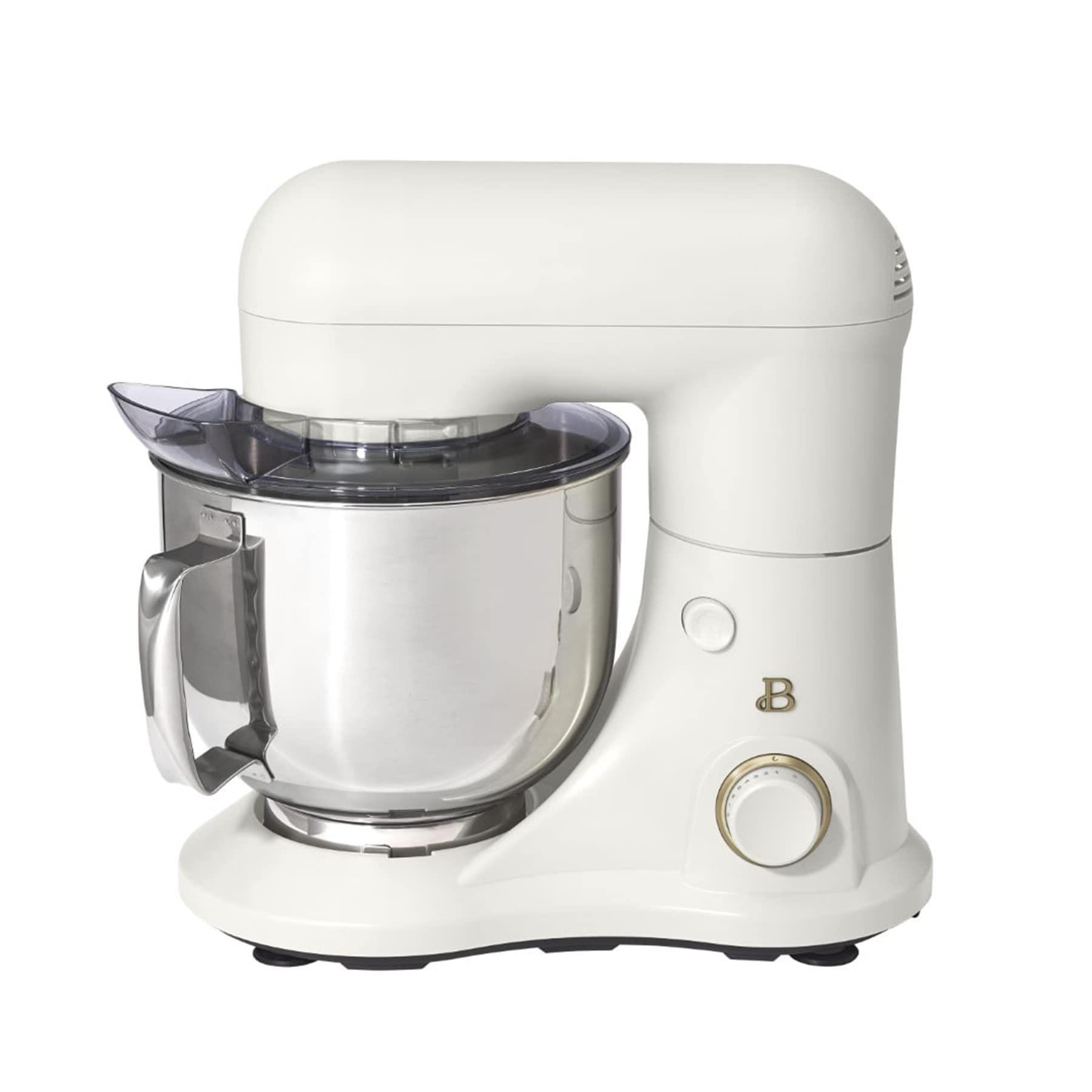 5.3QT Lightweight Powerful Tilt-Head Stand Mixer - White Icing by Drew Barrymore - Perfect for Baking Cakes, Cookies, Bread & More