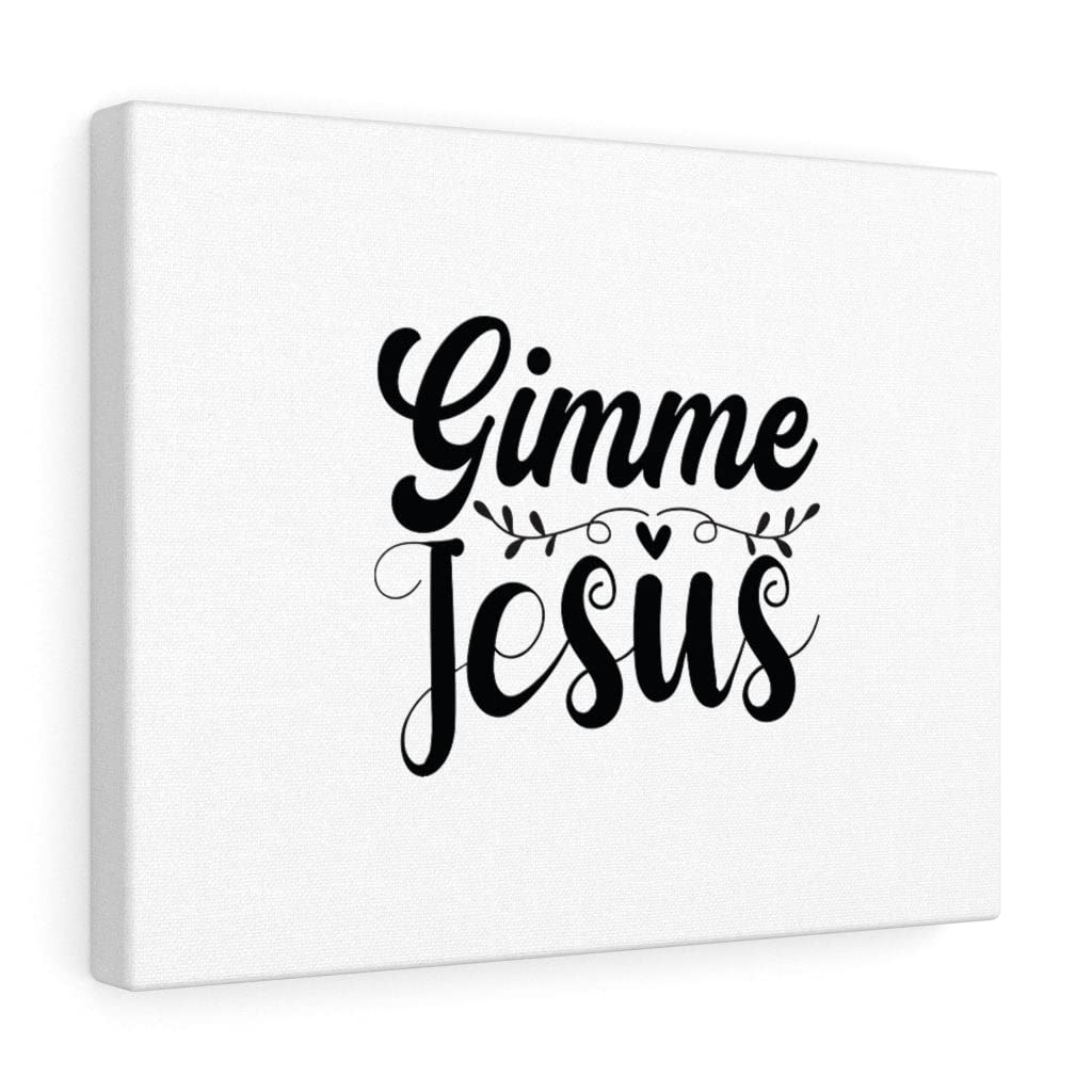 Gimme Jesus Christian Wall Art - Bible Verse Print for Home Decor - Ready to Hang Scripture Wall Art - Perfect for Living Room, Bedroom & Church Gifts