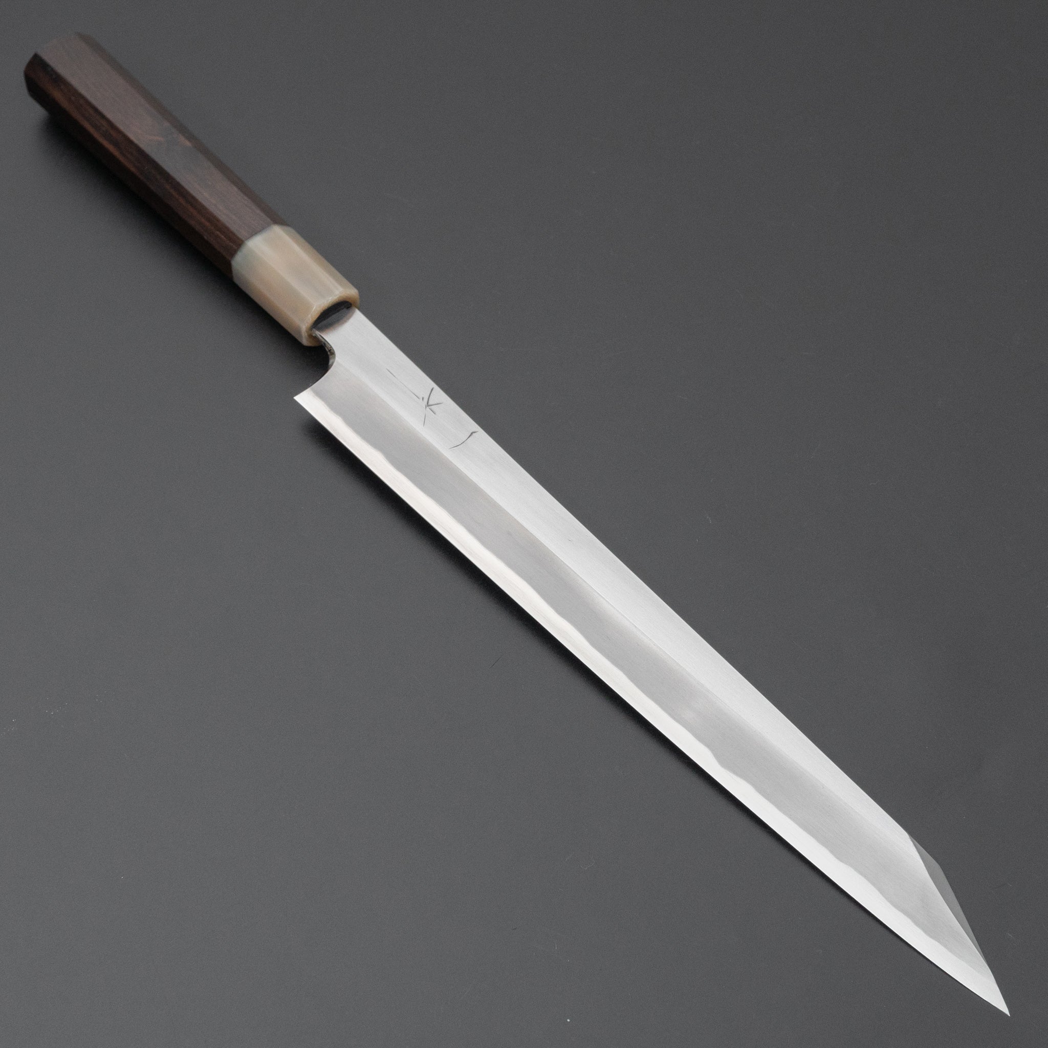 Hitohira Togashi White #1 Tachi Kiritsuke Yanagiba 270mm Japanese Chef Knife with Ebony Handle (Type T/Saya) - Premium Sushi & Sashimi Preparation, Professional Kitchen Tool for Chefs