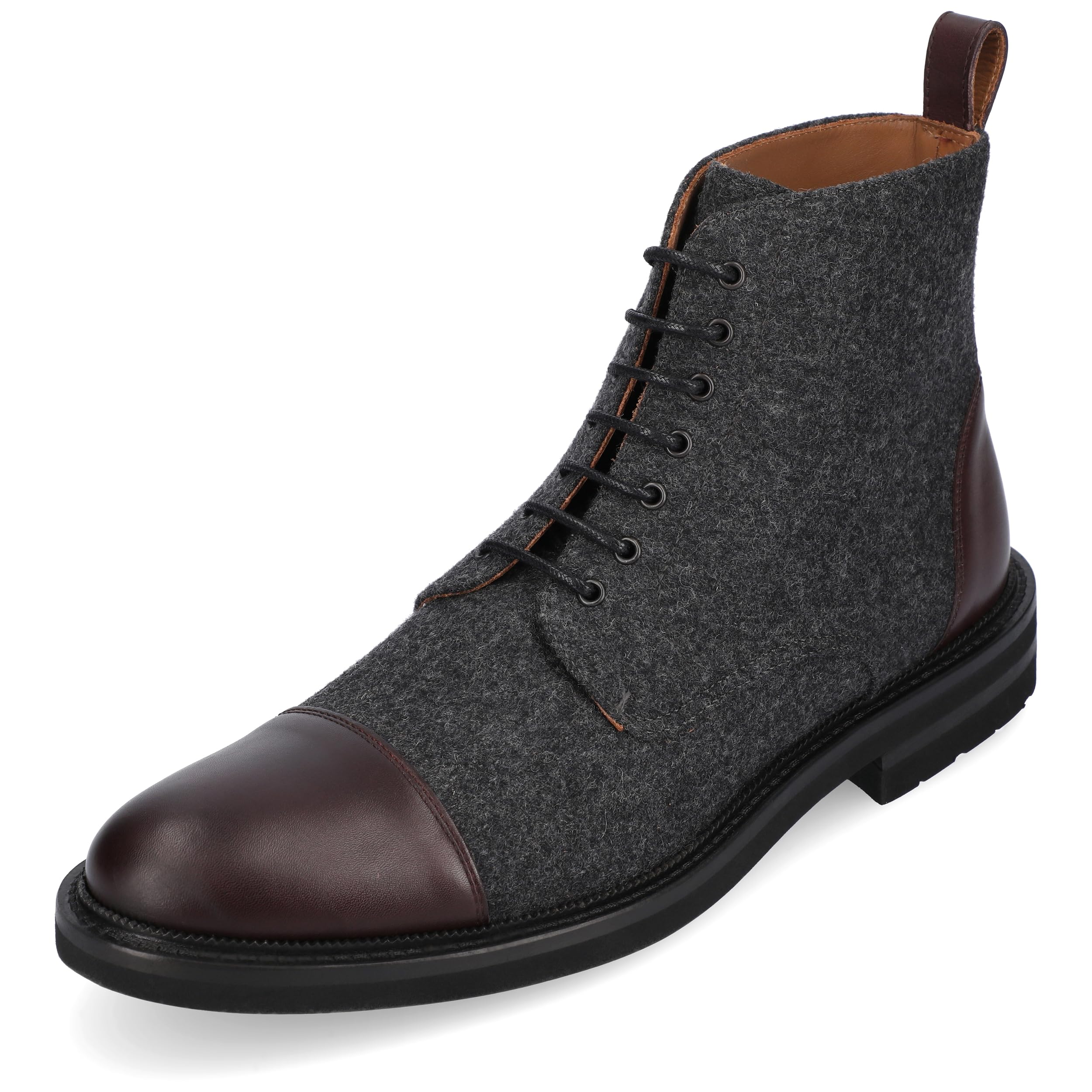 TAFT Jack Boot - Premium Handcrafted Leather & Wool Men’s Dress Boots for Formal Occasions, Office Wear & Winter Style