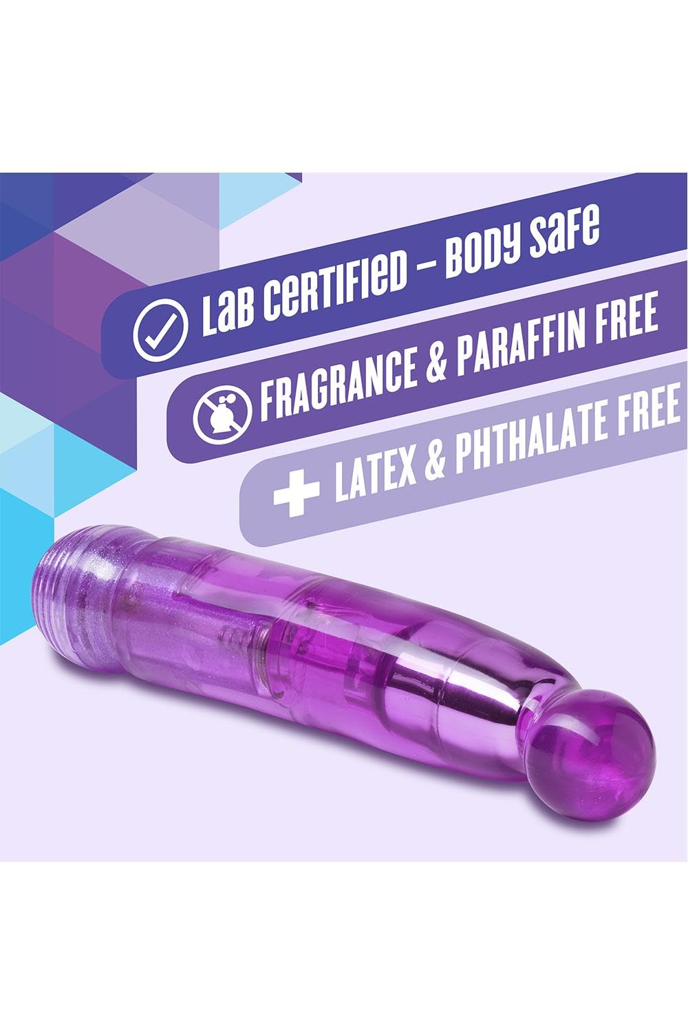 Blush Novelties Rumba G-Spot Vibrator for Women - Soft Bulbous Tip for G-Spot Stimulation - Flexible Semi-Rigid Shaft - Multi-Speed Twist Control - Waterproof Adult Sex Toy - Perfect for Beginners & Couples - Enhance Solo Play & Partner Intimacy in Bedroom