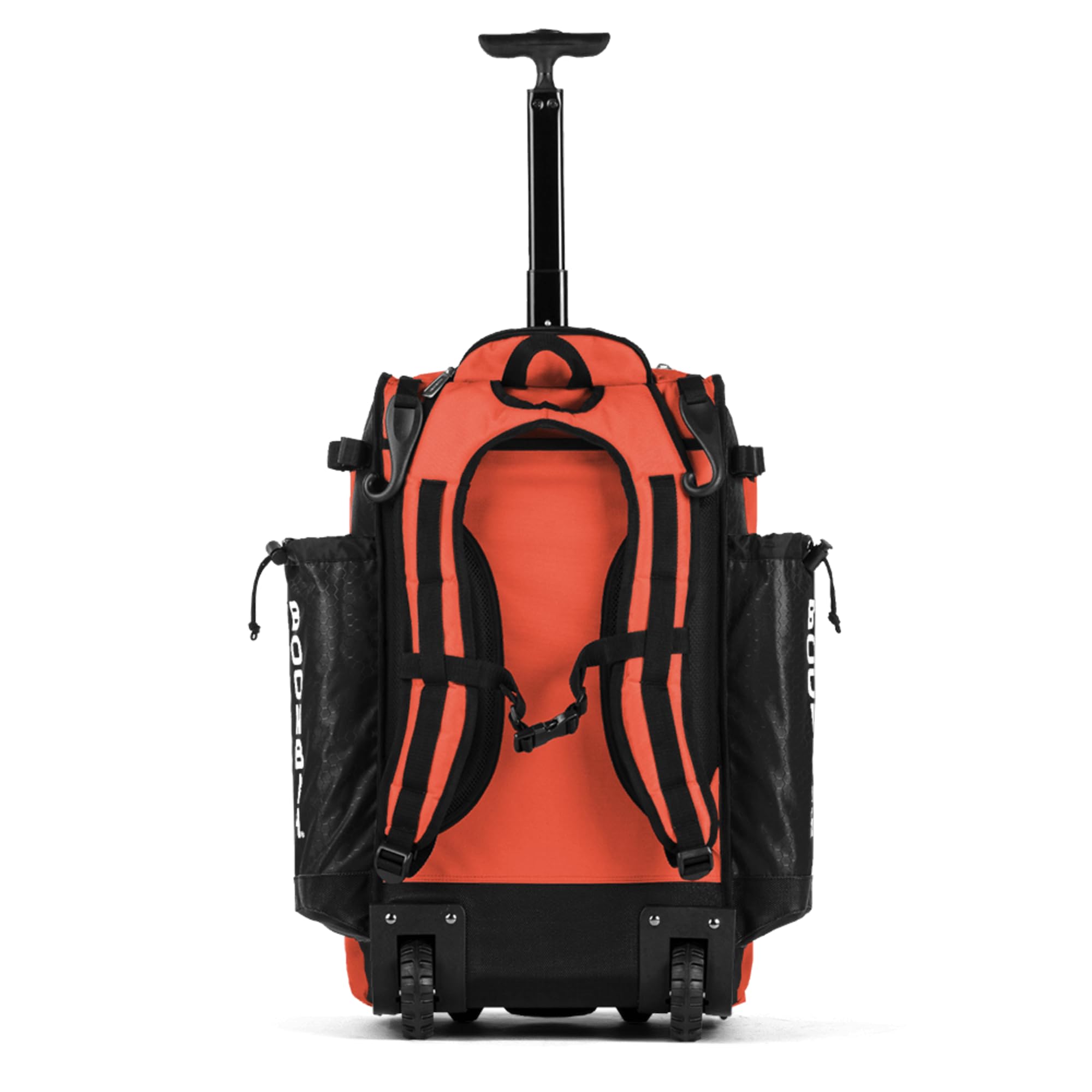 Boombah Catchers Superpack Hybrid Rolling Bat Bag - Wheeled & Backpack Baseball Equipment Bag with Multiple Color Options - Perfect for Baseball Players, Coaches & Travel Teams