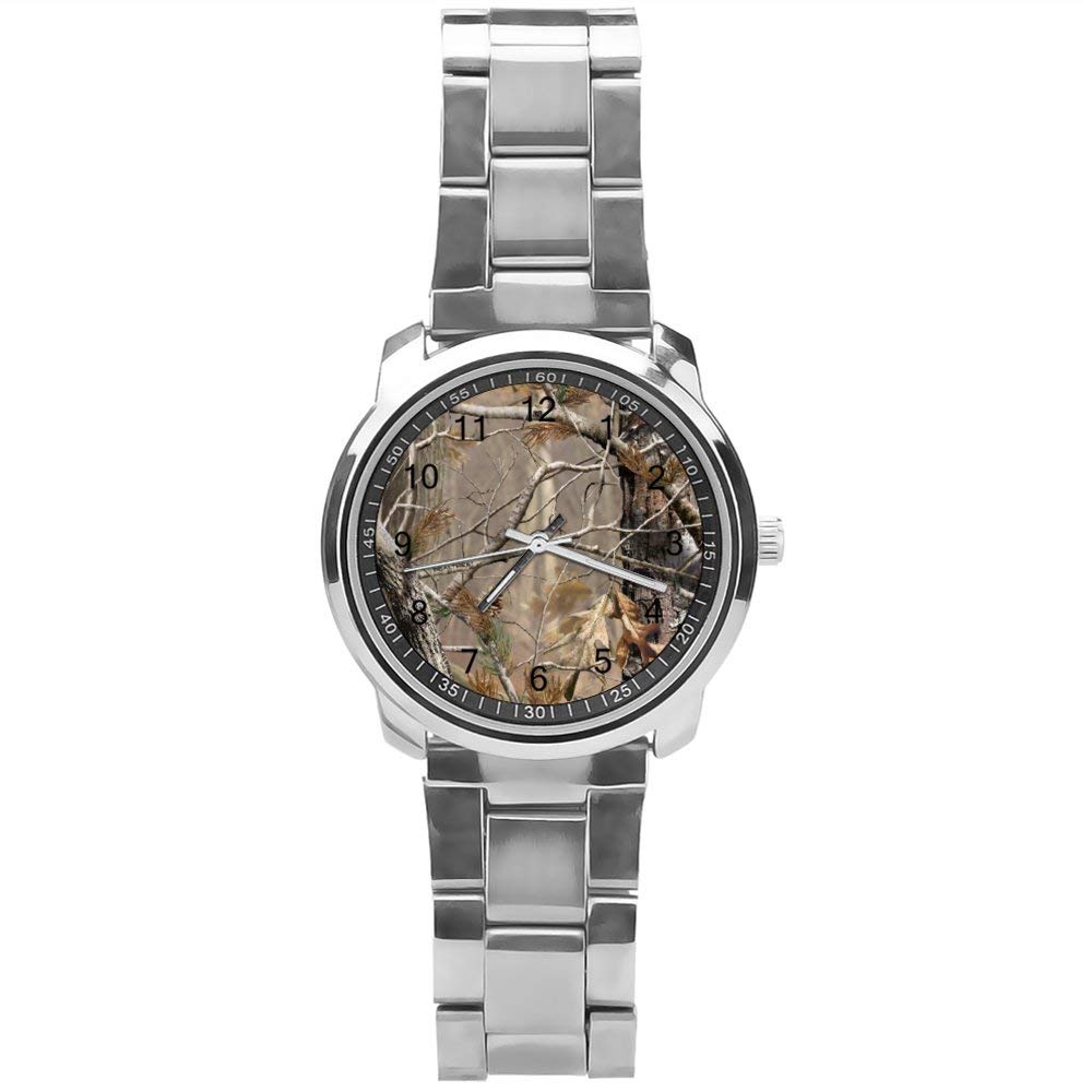 Yolocal Branch Analog Wrist Watch for Boys - Stainless Steel Strap, Water Resistant, Durable Kids Watch for School, Sports & Everyday Wear