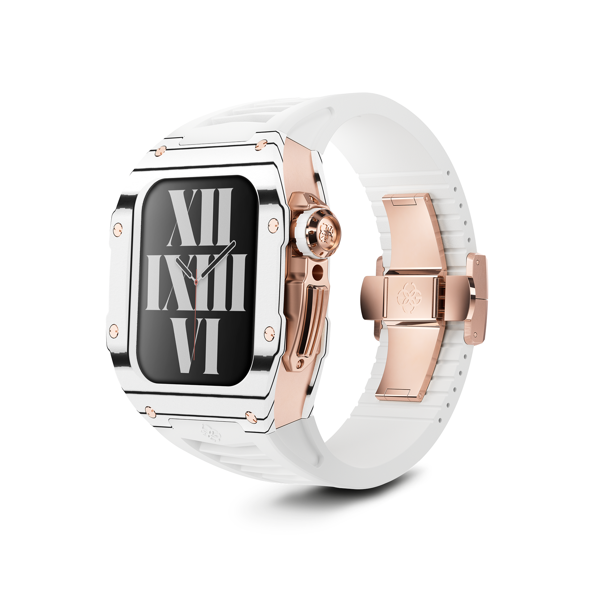 Apple Watch Case RSC45 - Premium Protective Cover for Apple Watch Series 1-8, Ultra & SE | Slim Fit, Scratch-Resistant, ALBINO WHITE | Perfect for Workouts, Outdoor Activities & Everyday Use