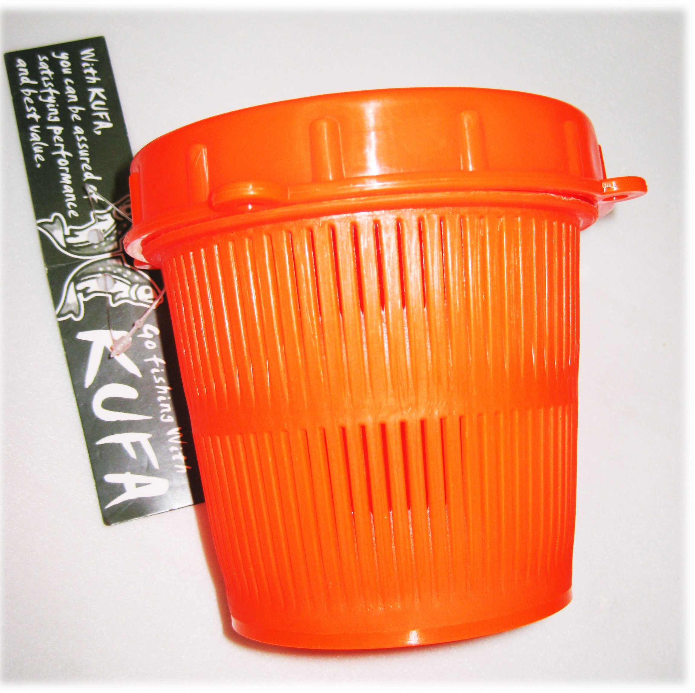KUFA Sports Prawn Trap - Durable Shrimp Bait Barrel with Vented Design for Fresh Catch | Ideal for Crabbing, Fishing, and Outdoor Adventures