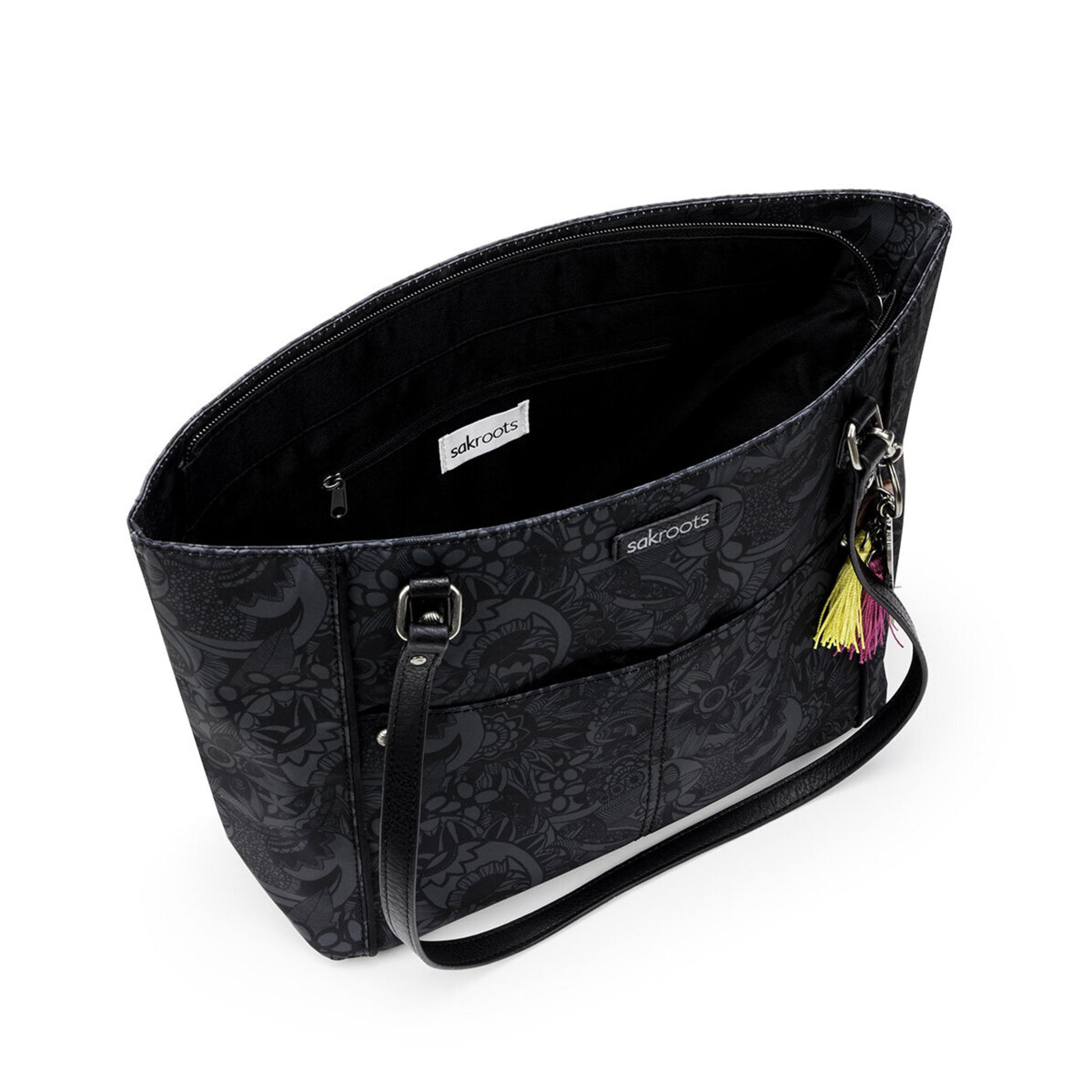 Eco-Friendly Metro Tote Bag - Sustainable Twill Fabric in Black Spirit Desert Color - Perfect for Shopping, Travel & Everyday Use