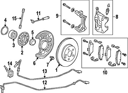 Mercedes-Benz 246 981 00 06 Wheel Bearing Replacement Kit - Front/Rear Axle Compatible with C-Class, E-Class - Durable OEM Quality for Smooth & Quiet Ride - Perfect for Highway Driving & City Commutes