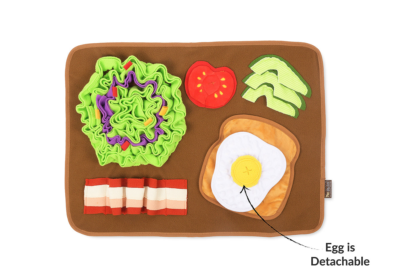 Delicious Sunrise Scented Dog Mat | Pet P.L.A.Y. - Calming Aromatherapy for Anxious Pets, Perfect for Crates, Beds & Travel
